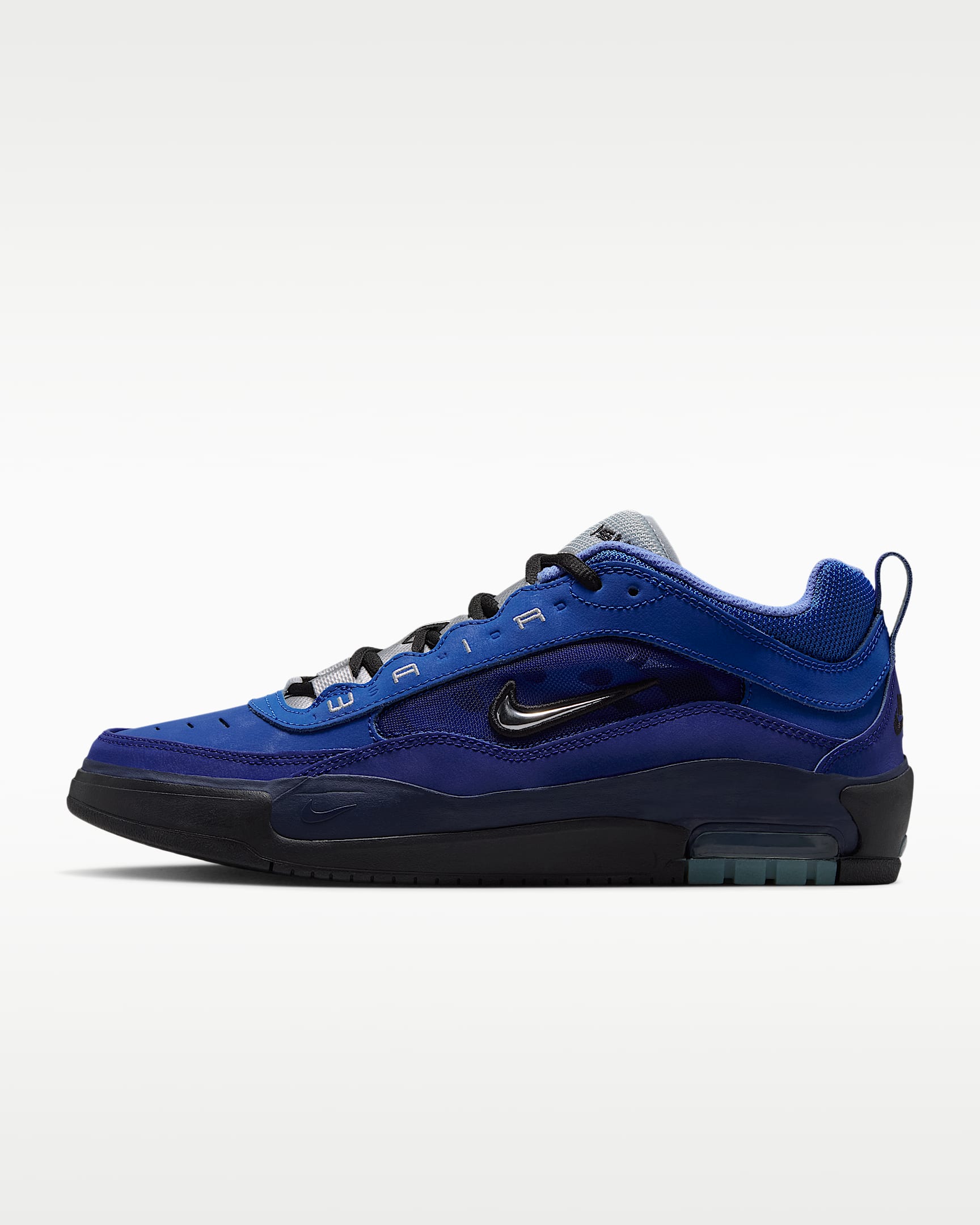 Nike Air Max Ishod 男子滑板鞋 - 空间蓝/发光蓝/亮蓝/金属银