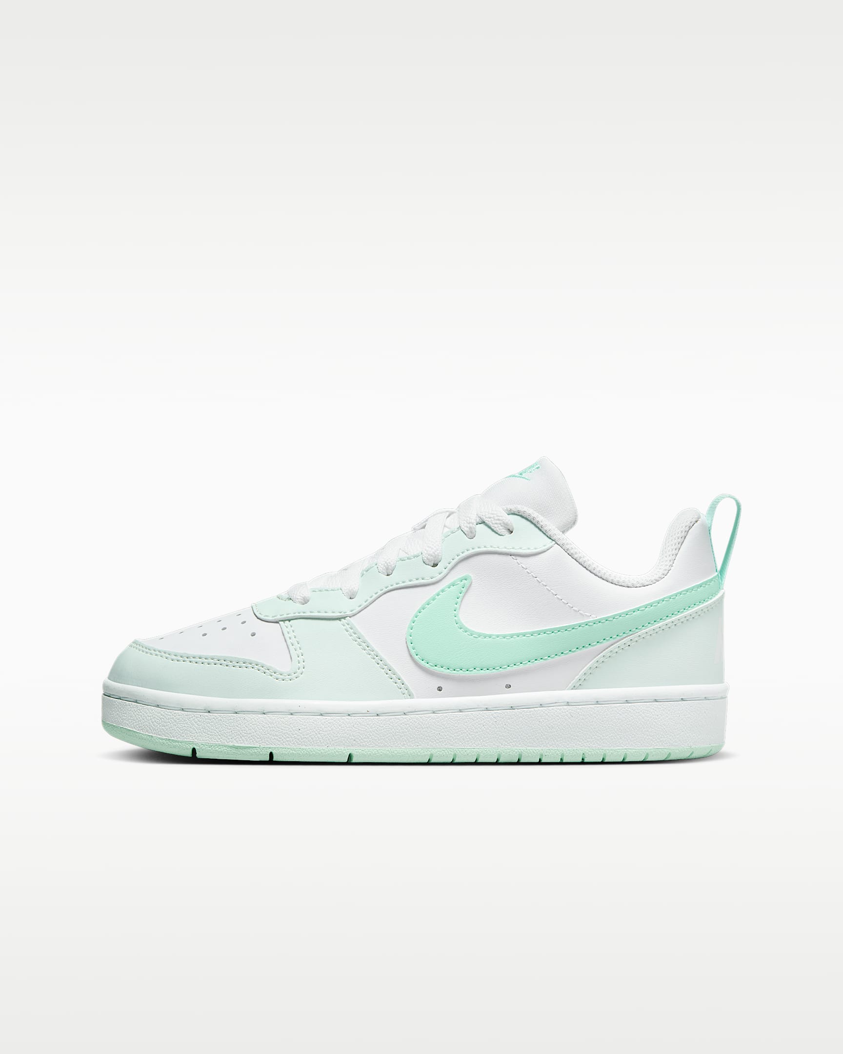 Nike Court Borough Low Recraft 耐克酷菠萝大童运动鞋 - 白色/微绿/泡沫薄荷绿
