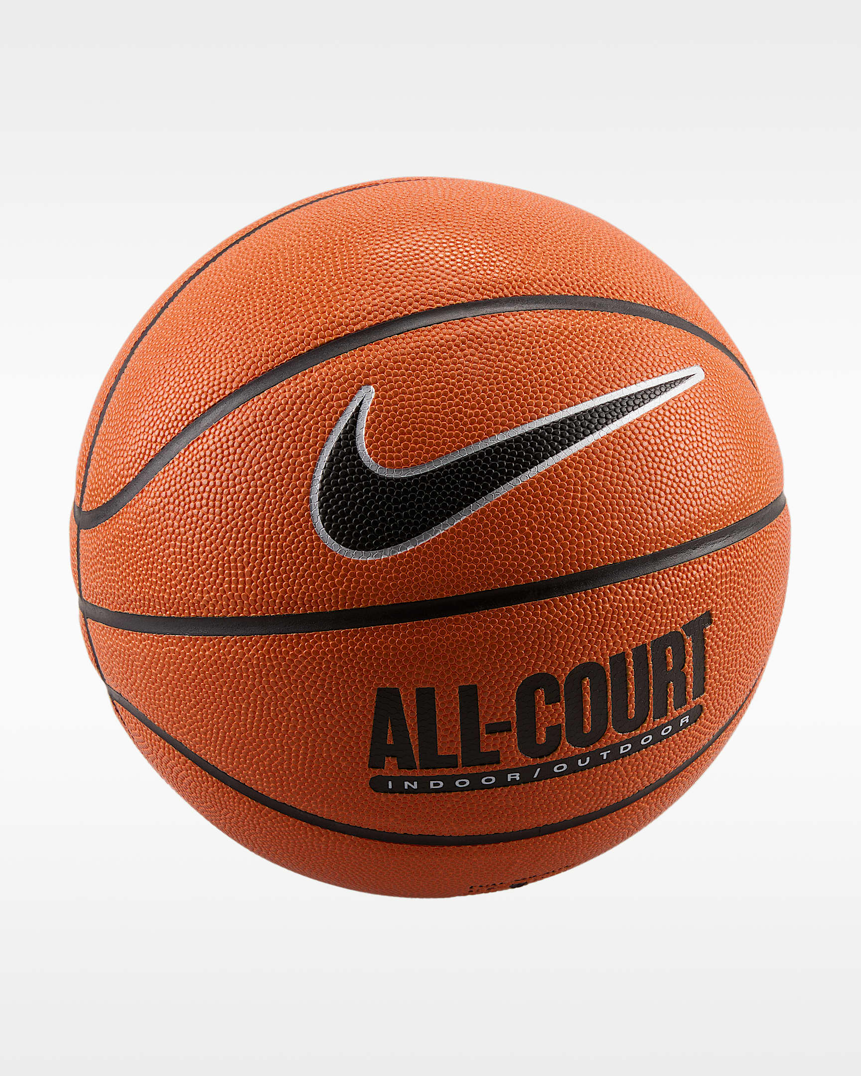 Nike Everyday All-Court 8P 篮球 - 橙色/黑/金属银/黑