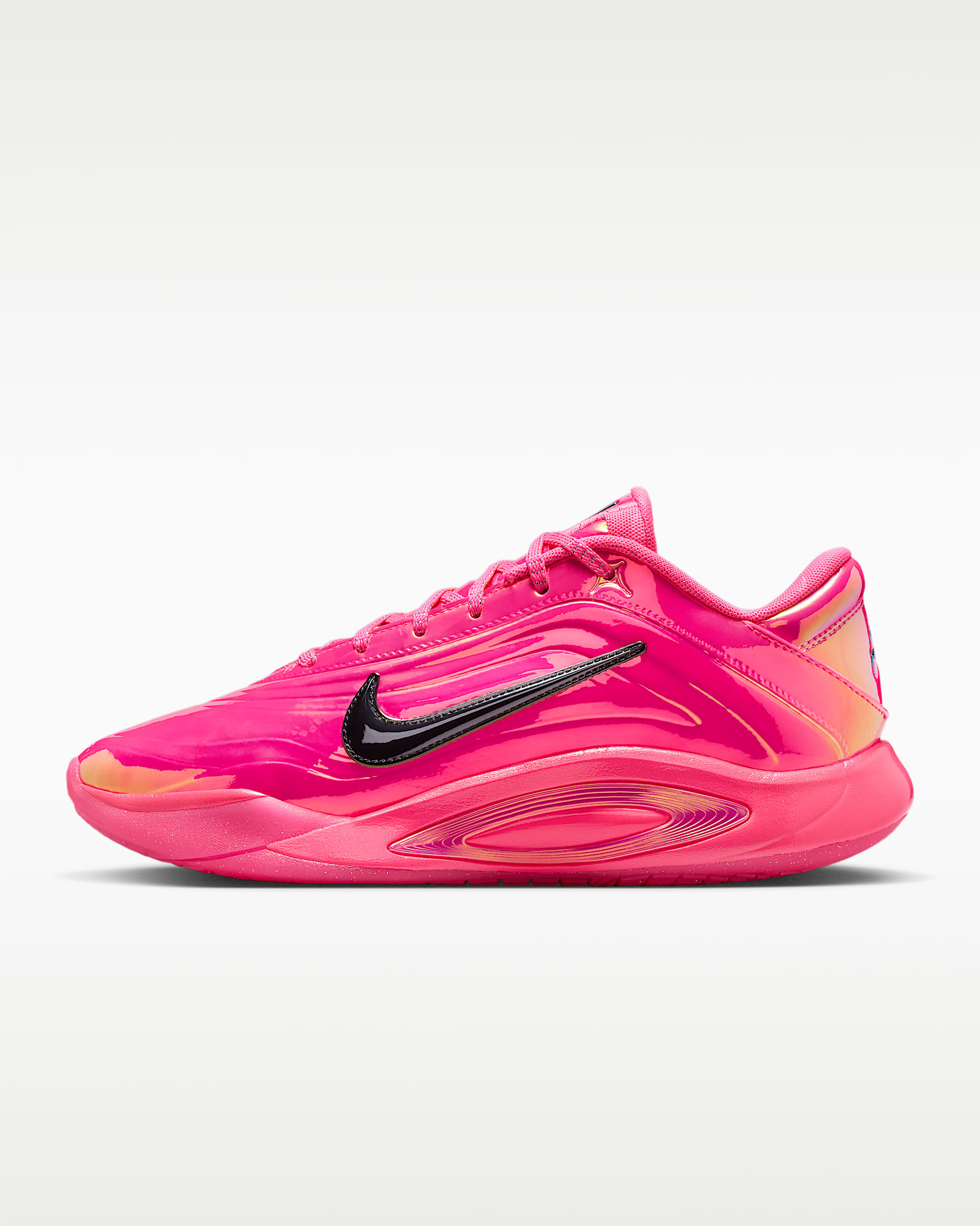 A'One "Warning Label" EP A'ja Wilson 阿贾·威尔逊男/女篮球鞋 - 透明粉/透明粉/黑