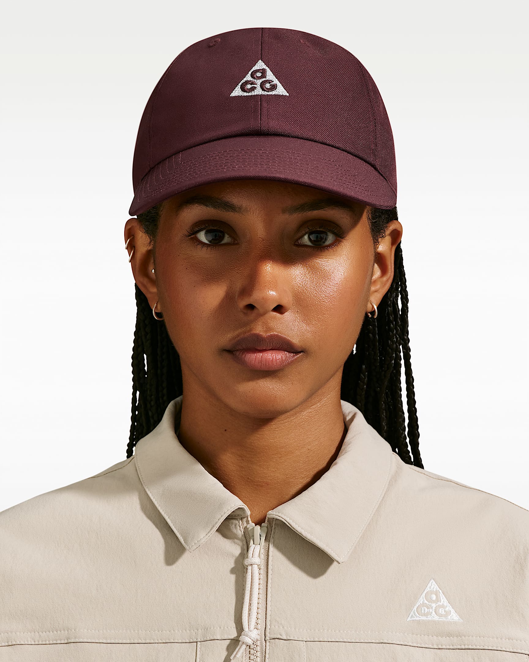 Nike ACG Club 拒水软顶运动帽 - 神秘枣红/神秘枣红/黑/神秘枣红