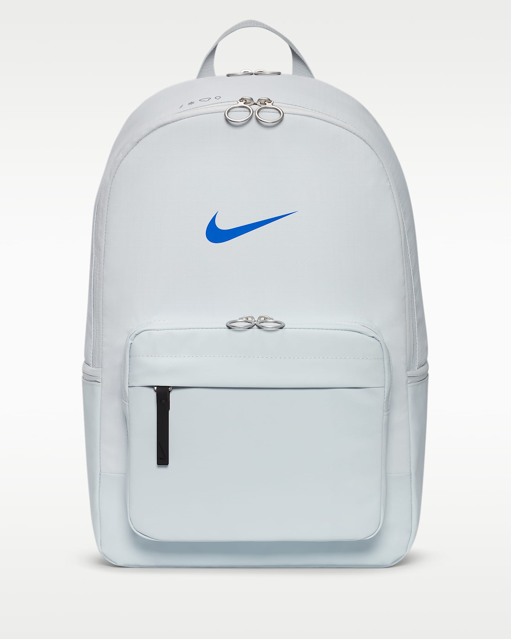 Nike Heritage 冬季款尤金双肩包 - 白金色/白金色/游戏宝蓝