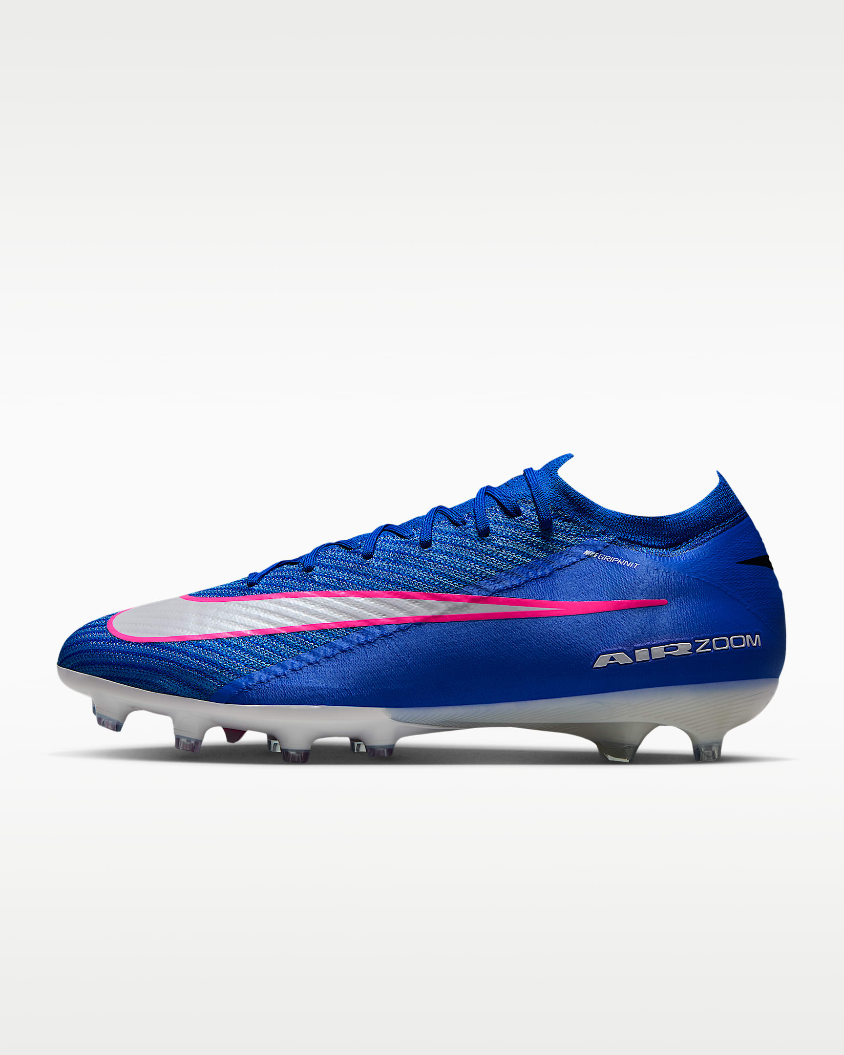 Nike Mercurial Vapor 16 Elite 耐克刺客系列 AG 人造草地低帮足球鞋 - 赛车蓝/白色