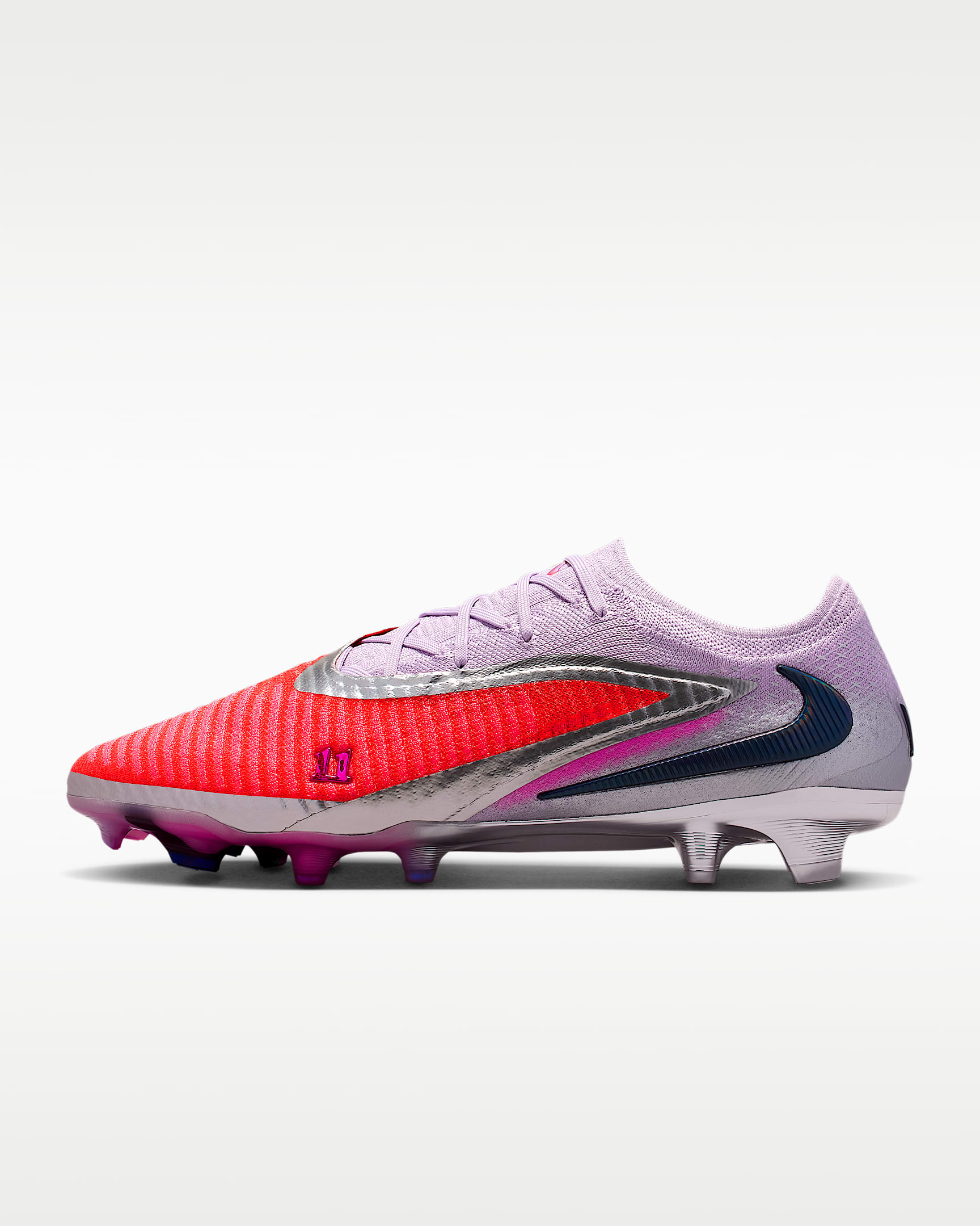 Nike Phantom 6 Low Elite "Alexia Putellas" 耐克暗煞系列男/女 FG 天然硬质草地低帮足球鞋 - 亮深红/黑