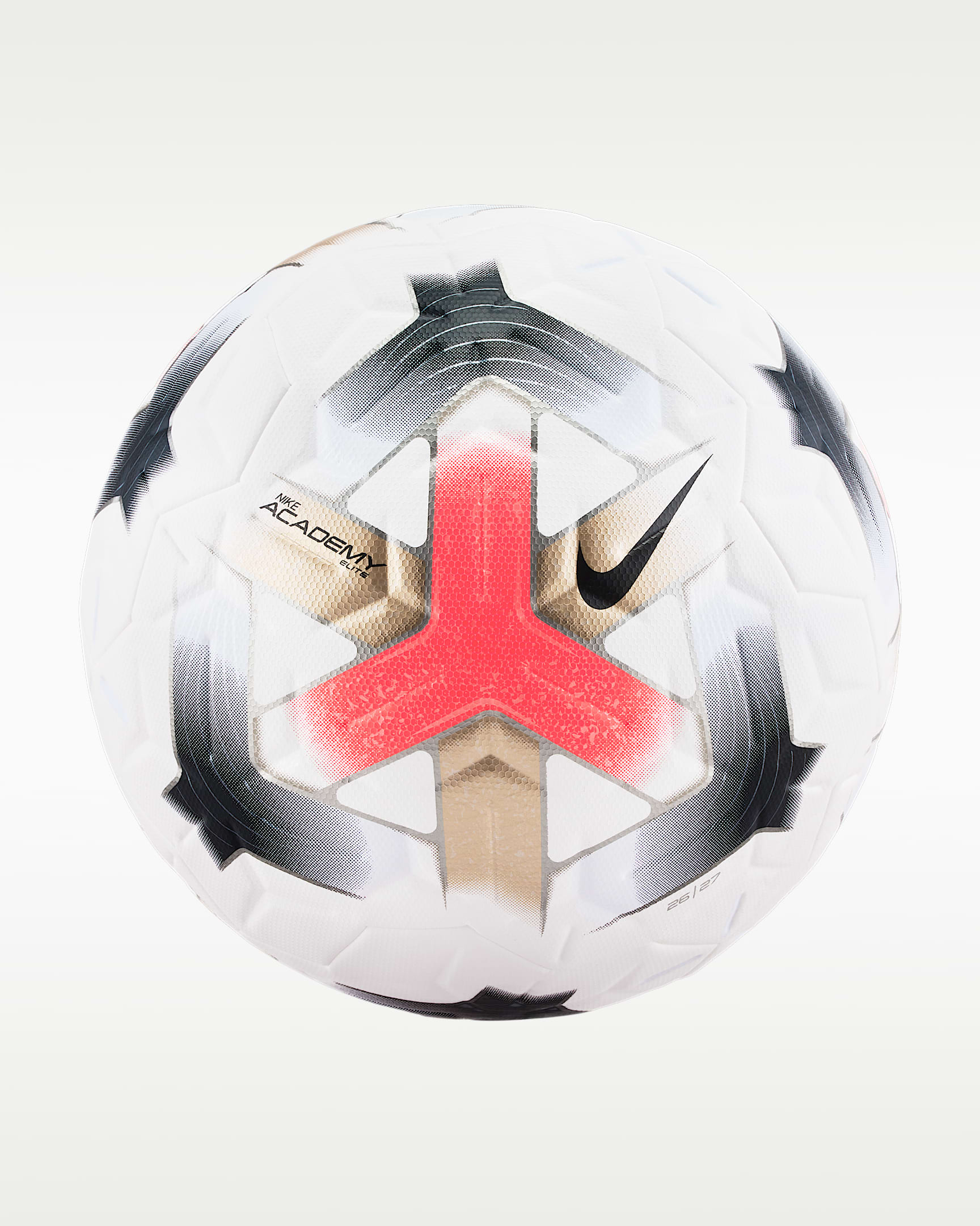 Nike Academy Elite 足球 - 白色/亮深红/煤黑/黑