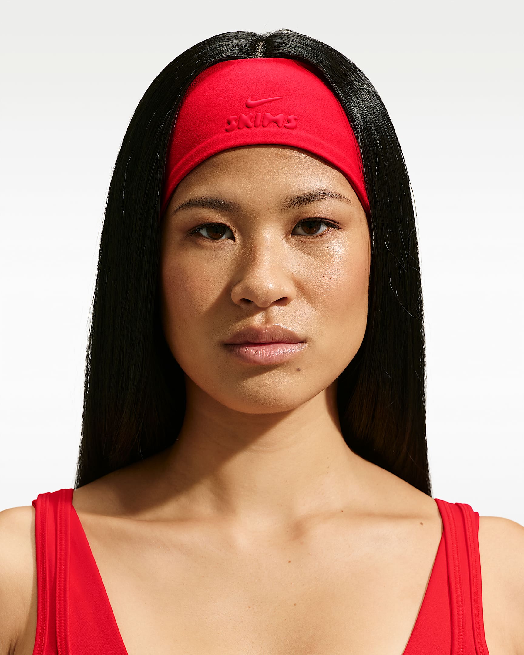 NikeSKIMS Dri-FIT 女子速干头带(1 条) - 大学红/大学红