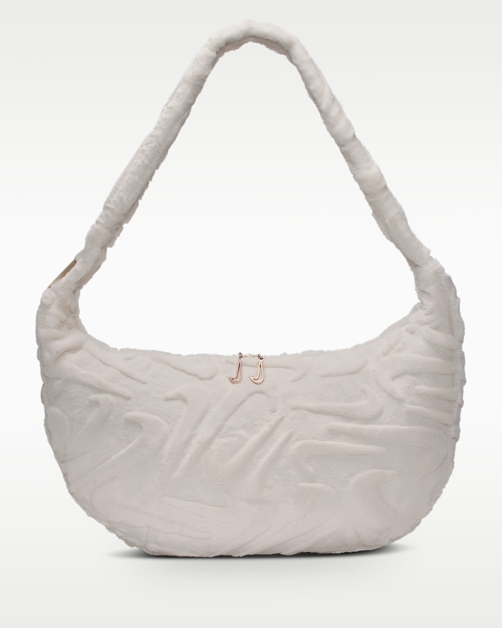 Nike Sportswear 人造毛皮休闲包 - 幻影灰白/幻影灰白