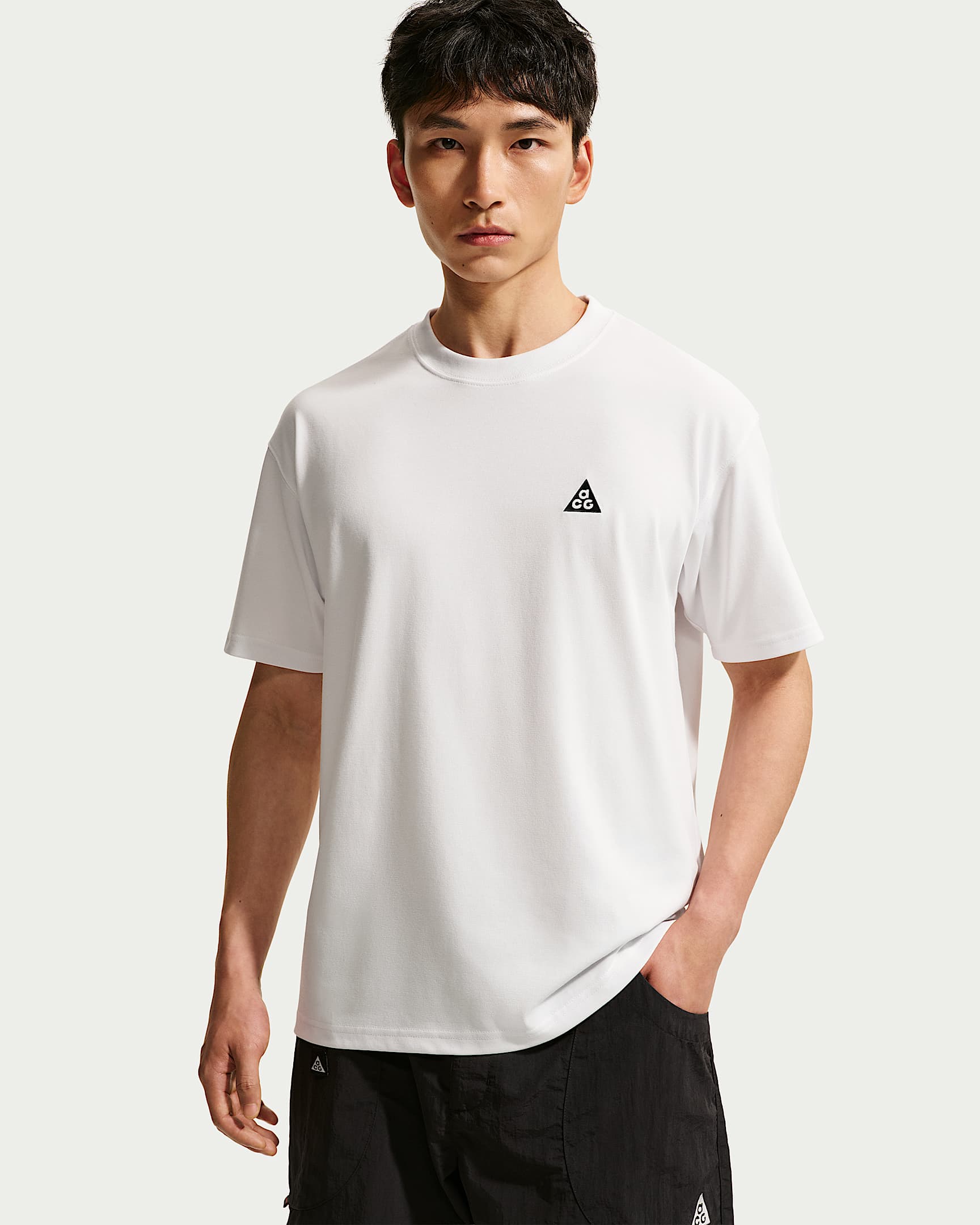 Nike ACG 男子速干短袖T恤 - 山峰白