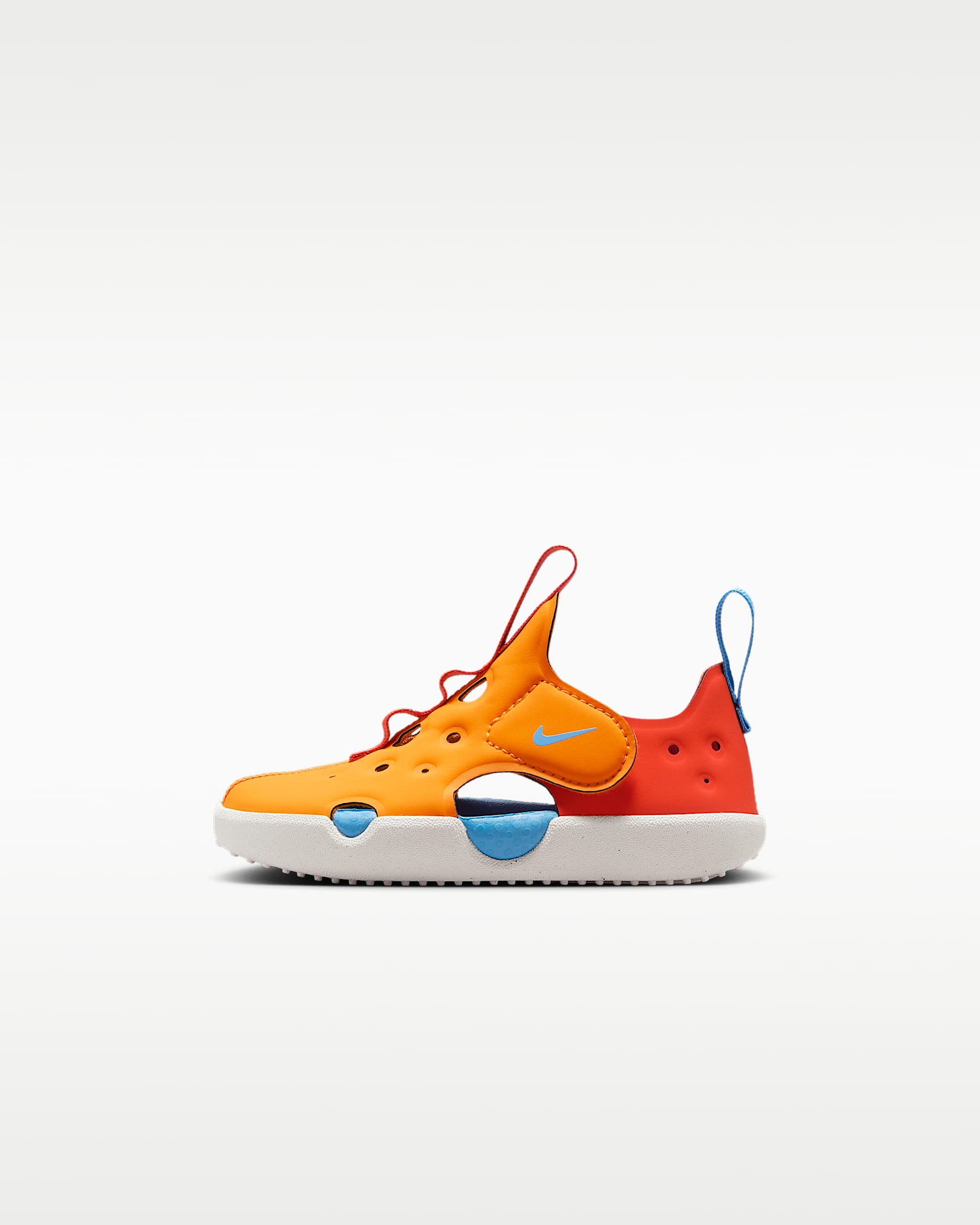 Nike Sunray Protect 4 婴童凉鞋 - 橘皮黄/热情红/大学蓝