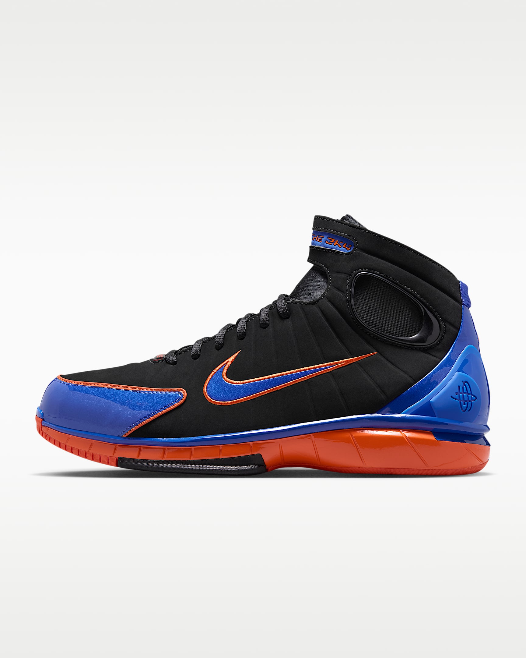 Air Zoom Huarache 2K4 "Penny Hardaway" 男子运动鞋 - 黑/安全橙/校园宝蓝