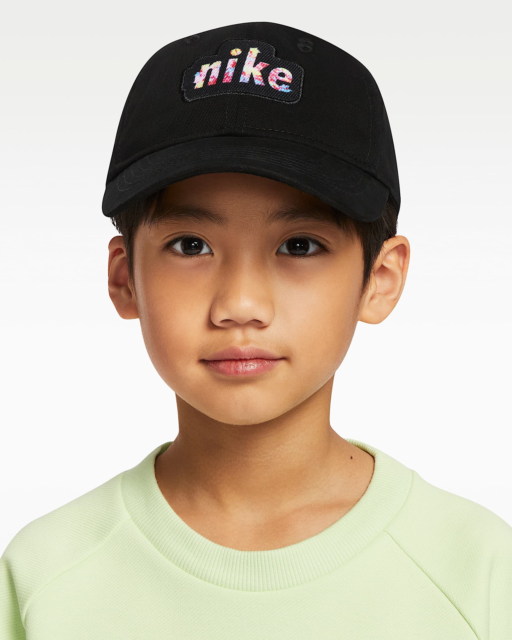 Nike E1D1 Fingerpaint Club 幼童运动帽 - 黑