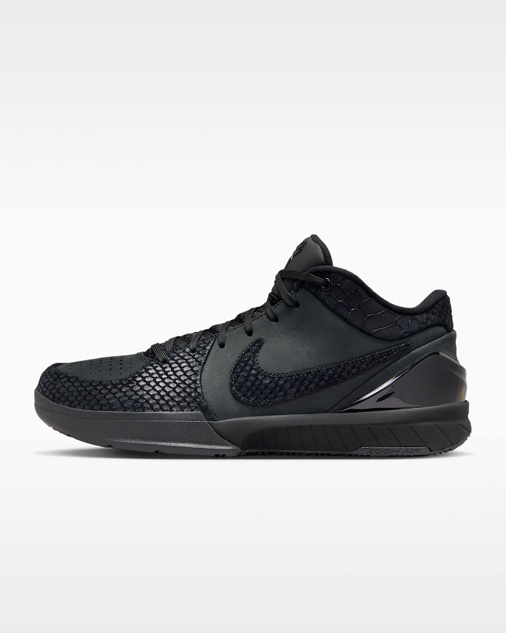 Kobe IV Protro 科比男/女实战篮球鞋 - 黑/大学金/黑