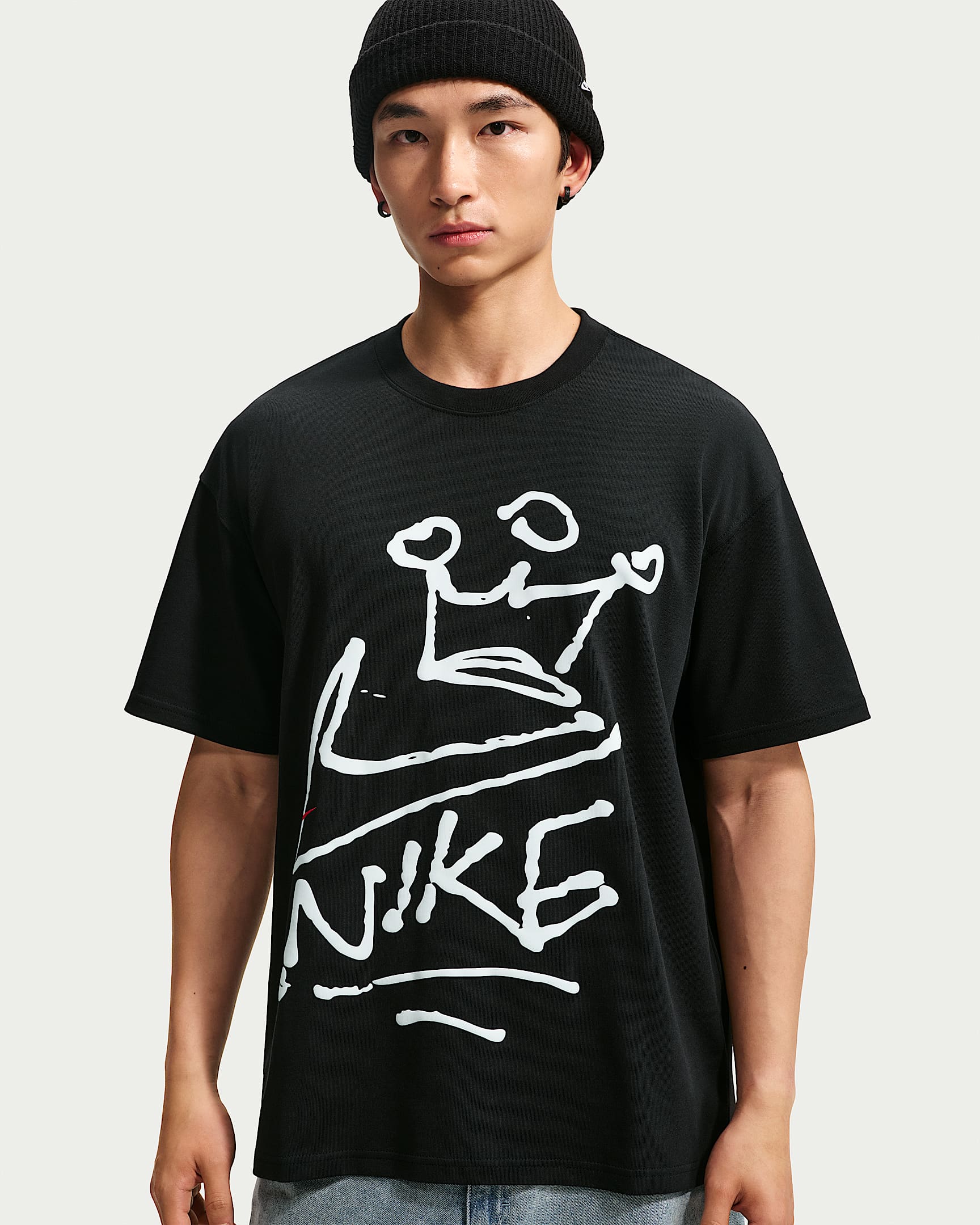Nike Sportswear 男子短袖T恤 - 黑