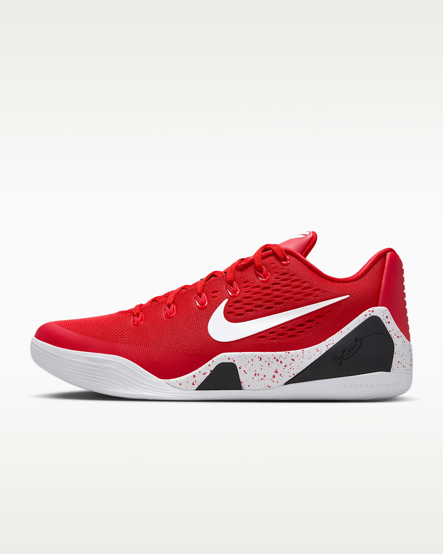 Kobe IX Elite Low EM Protro 科比男/女篮球鞋 - 大学红/白色/白色