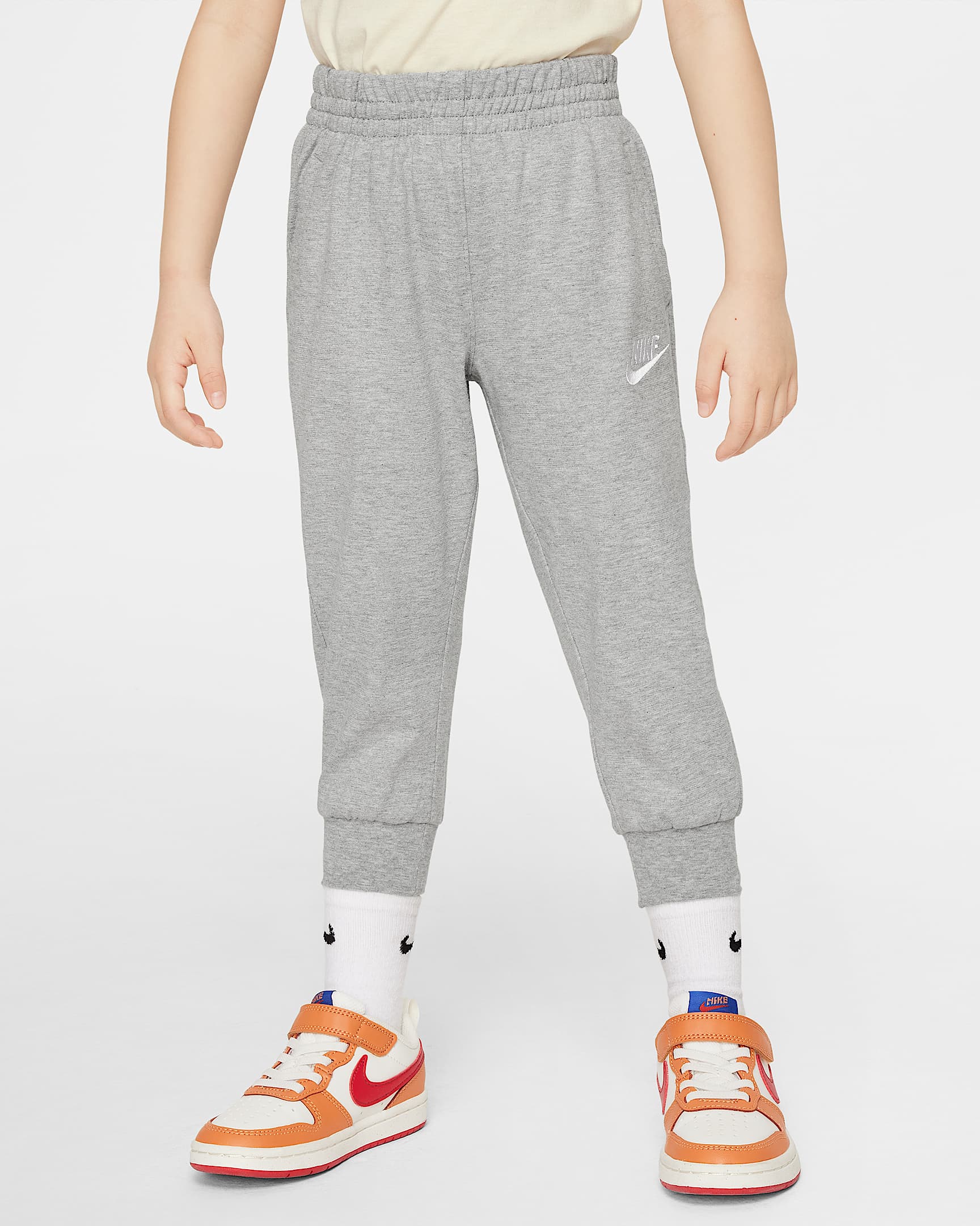 Nike Sportswear Club 婴童针织长裤 - 调色暗灰