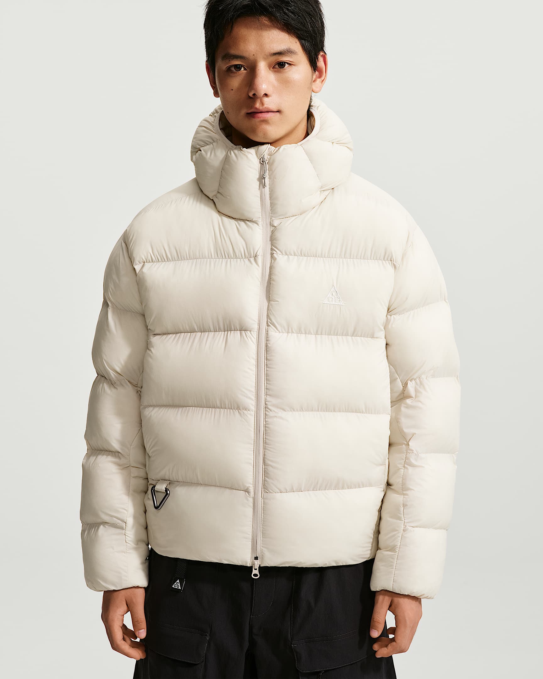 ACG Lunar Lake PrimaLoft® Therma-FIT ADV 男子拒水宽松连帽夹克 - 浅土褐/浅土褐/黑/山峰白