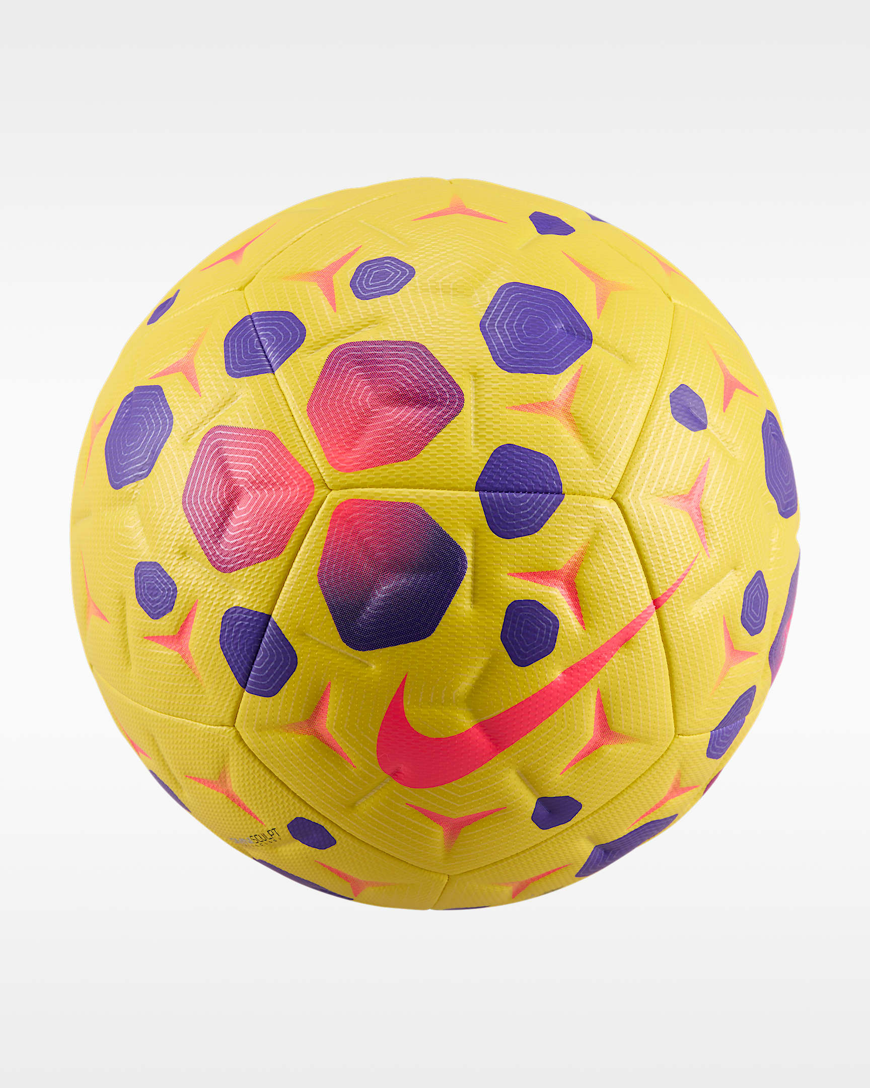 Nike Academy Plus 足球 - 黄色/紫色/透明粉