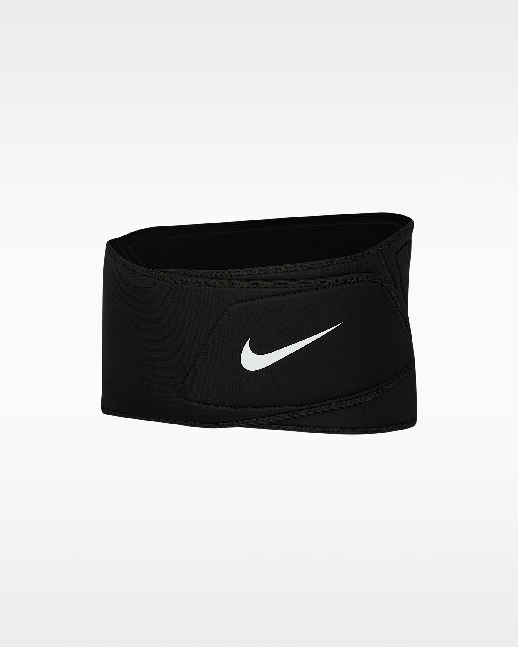 Nike Pro 速干训练护腰 3.0(1 只) - 黑/白色