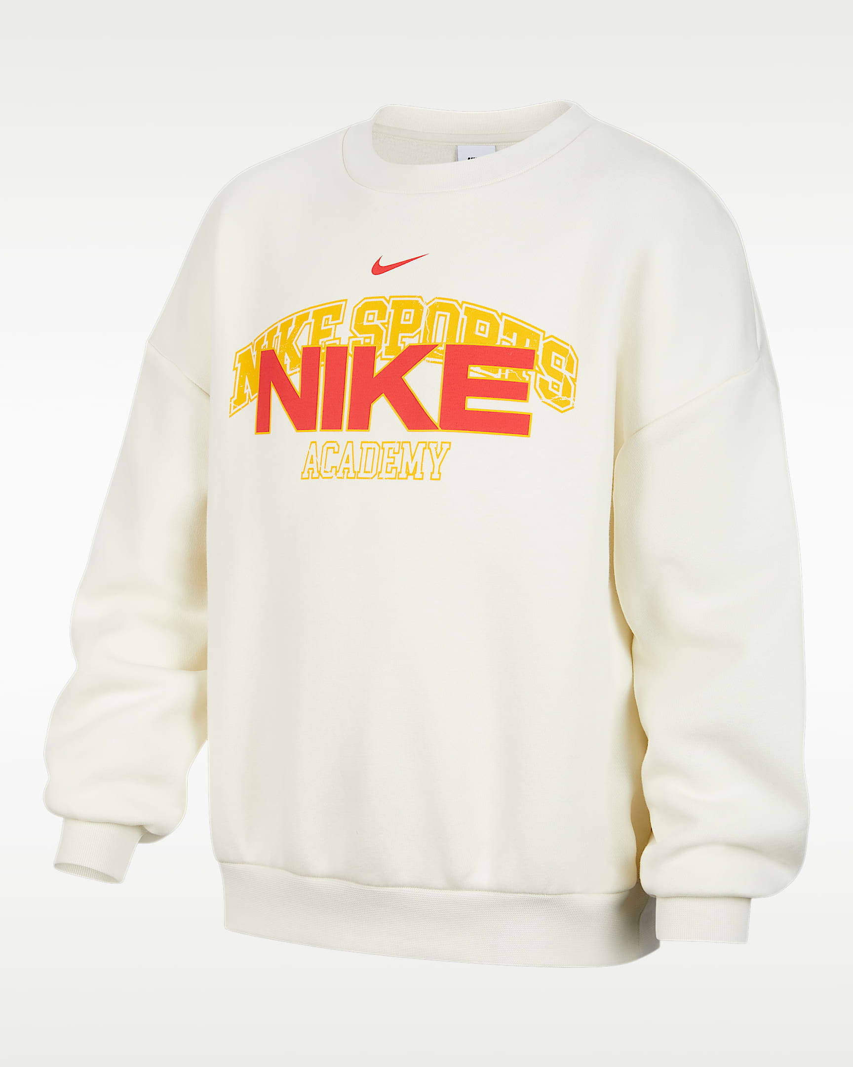 Nike Sportswear Bounce Era 大童加绒圆领运动衫 - 珍珠灰