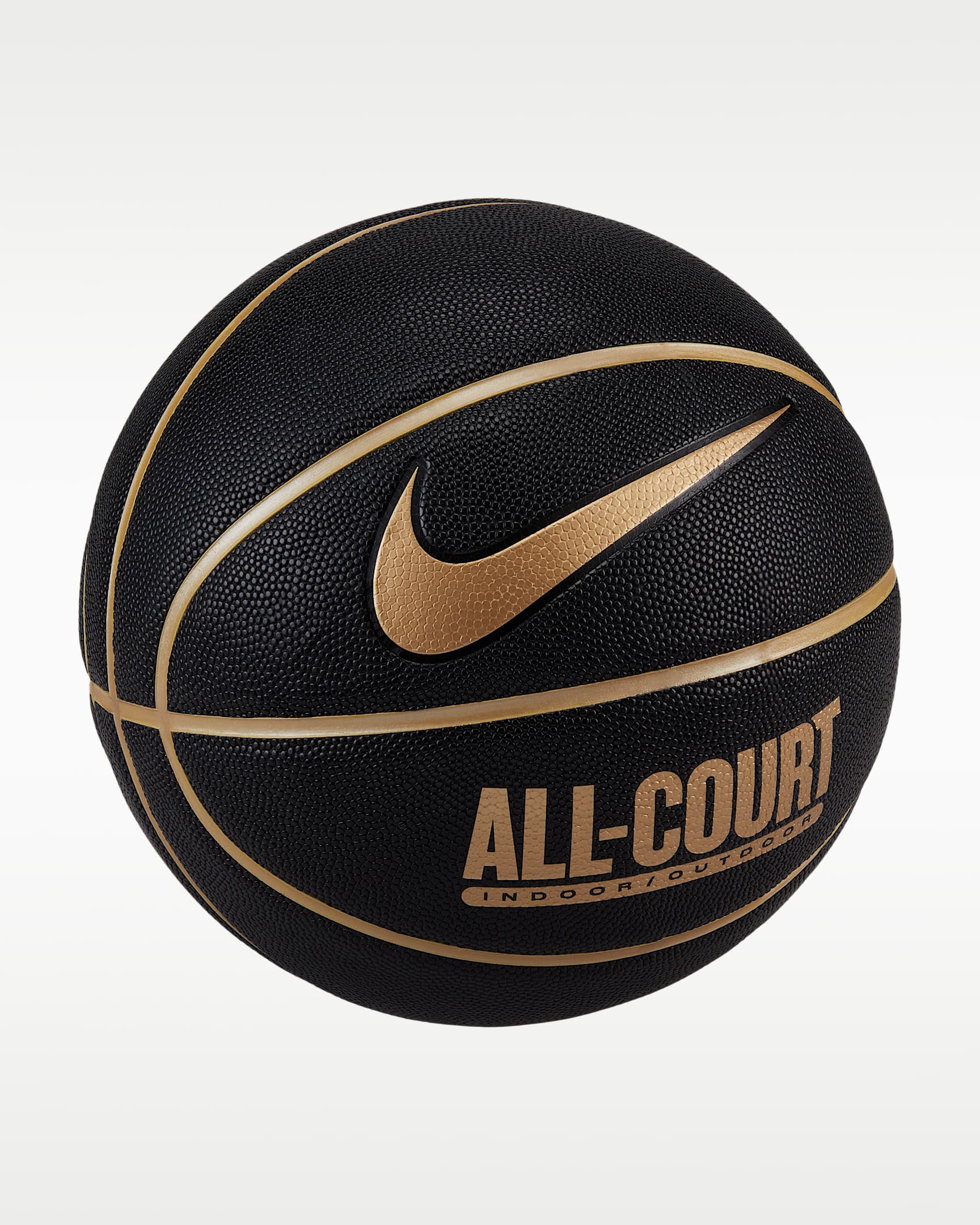 Nike Everyday All-Court 8P 篮球 - 黑/金属色/黑/金属色