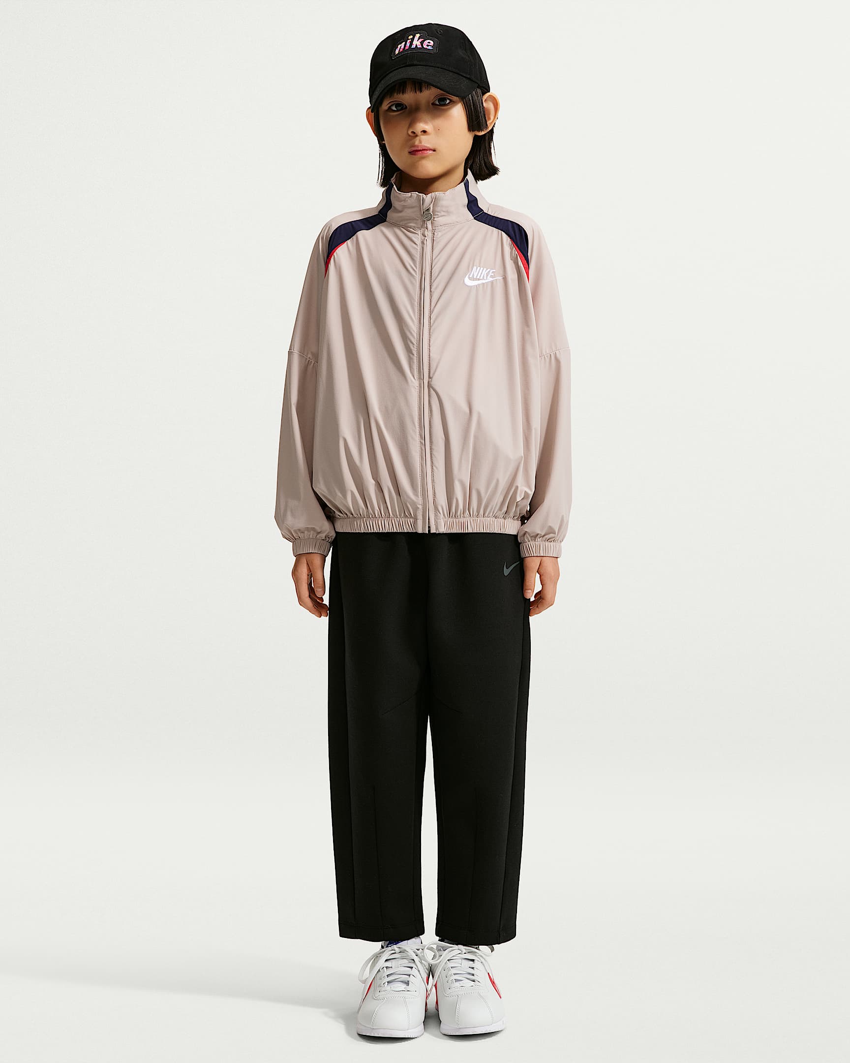 Nike Luxe 幼童长裤 - 黑