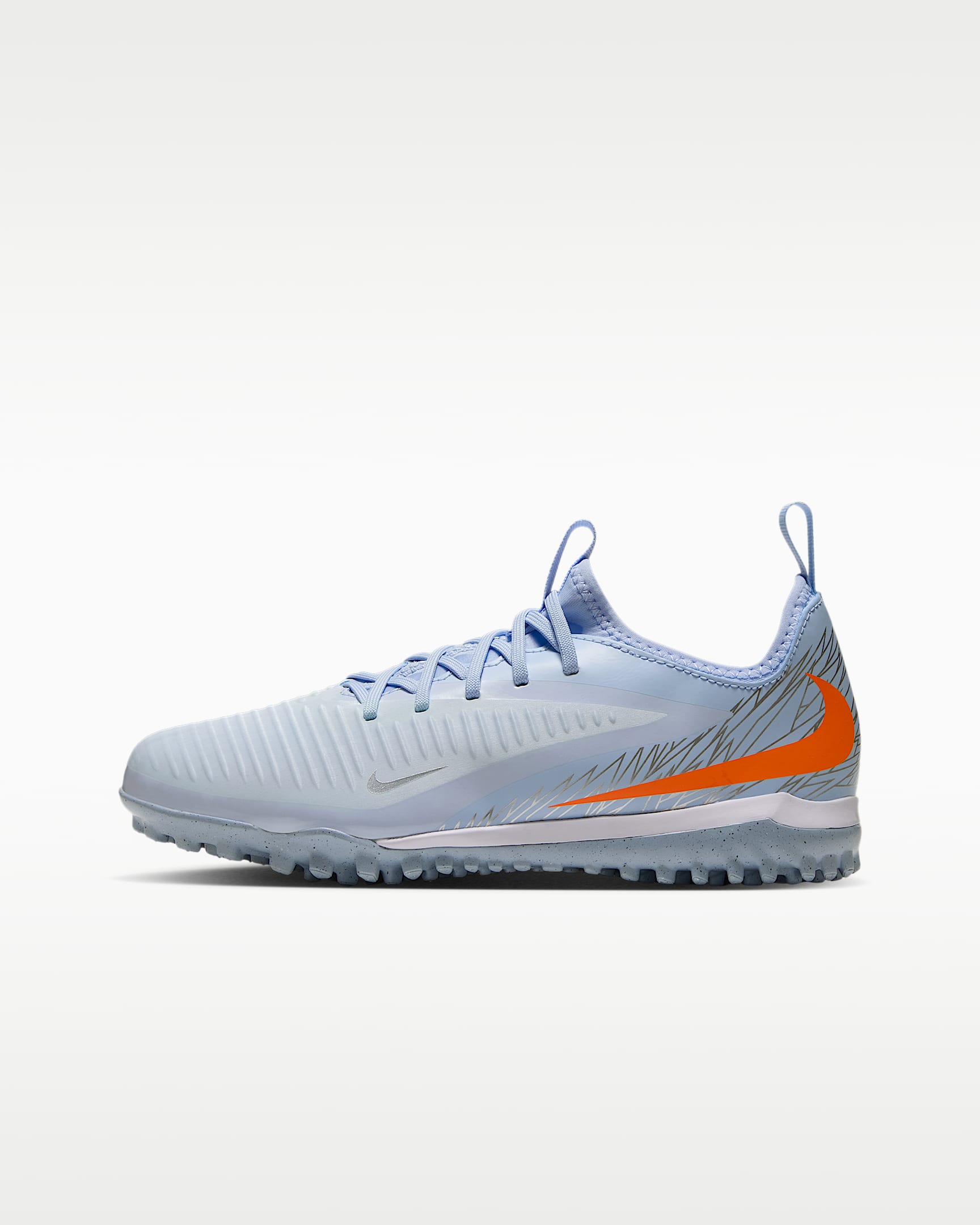 Nike United Jr. Phantom 6 Low Academy 耐克暗煞系列大童 TF 人造场地低帮足球鞋 - 多色/黑