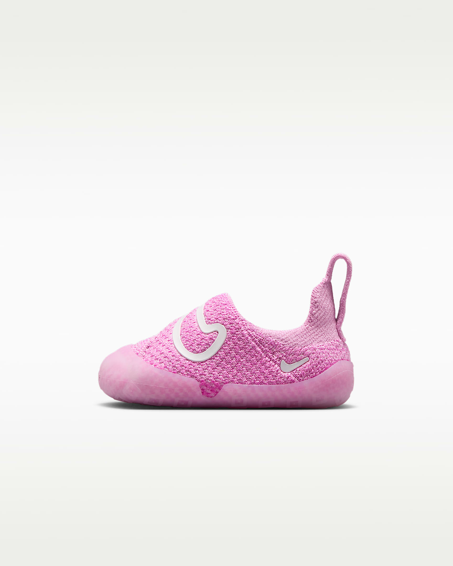 Nike Swoosh 1 耐克宝宝勾婴童易穿脱运动鞋 - 上升粉/俏皮粉/柔粉/帆白