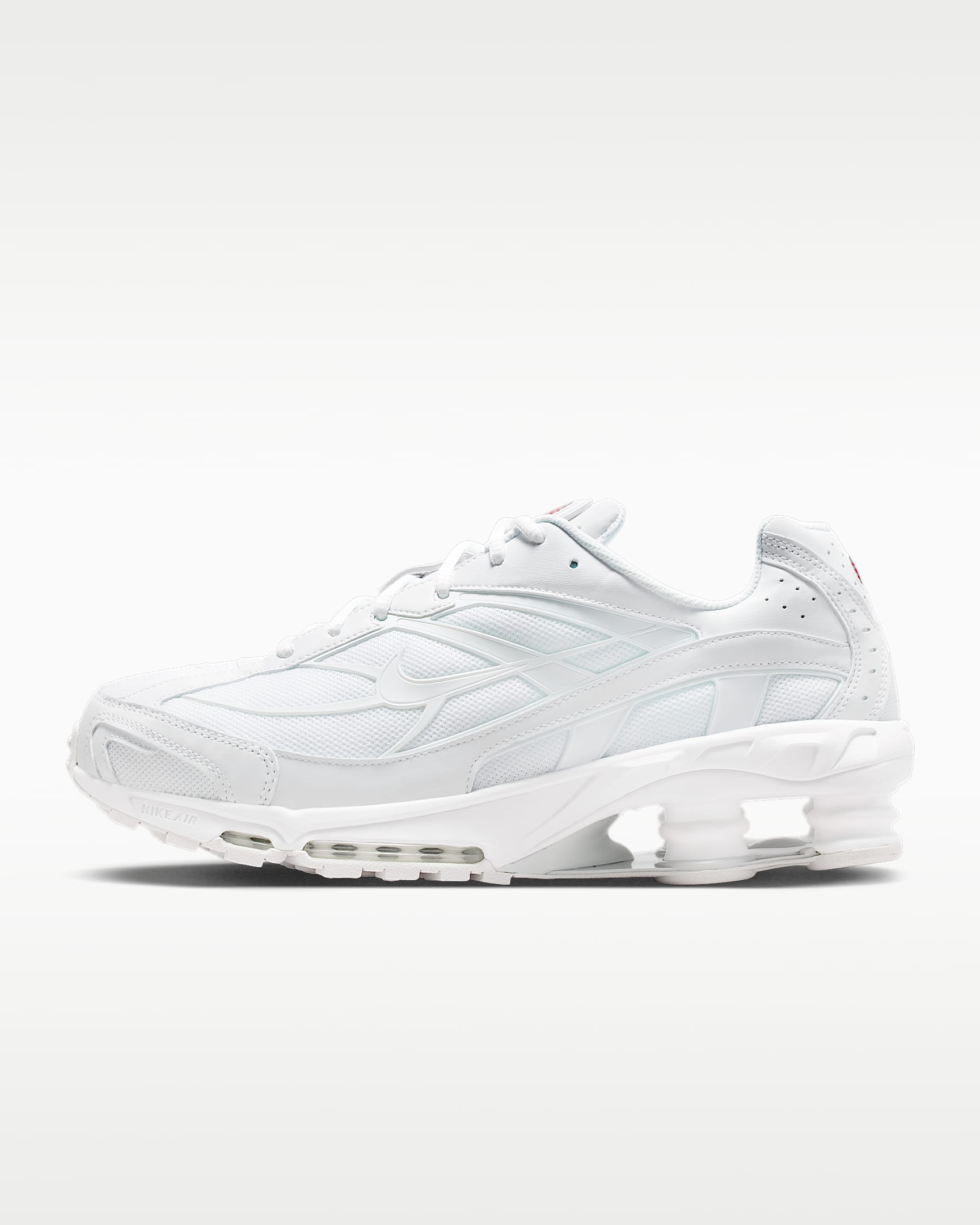 Nike Shox Ride 2 男子气柱运动鞋 - 白色/尘光子色/白色