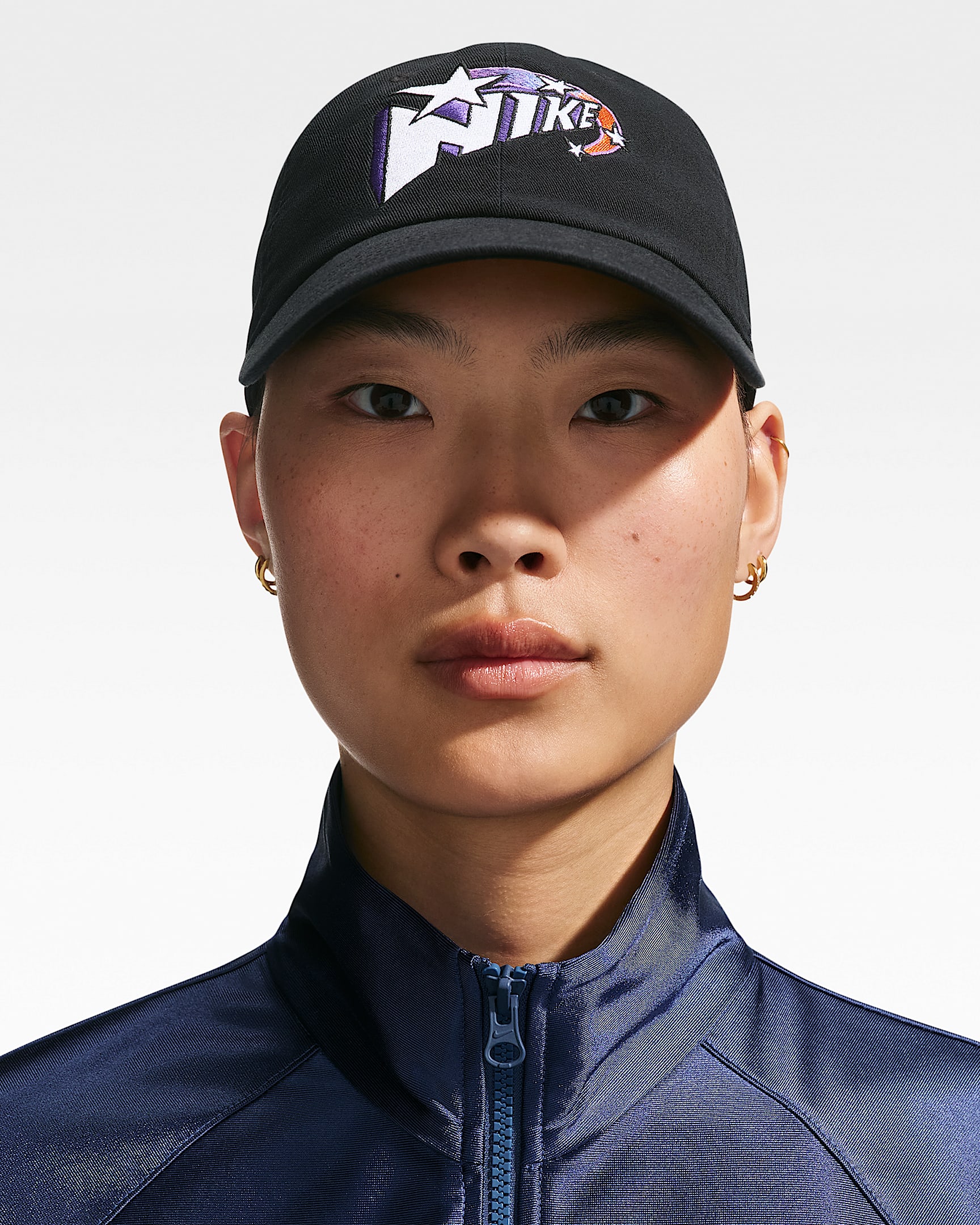 Nike Club "CHBL" 耐高篮球系列软顶运动帽 - 黑/安全橙