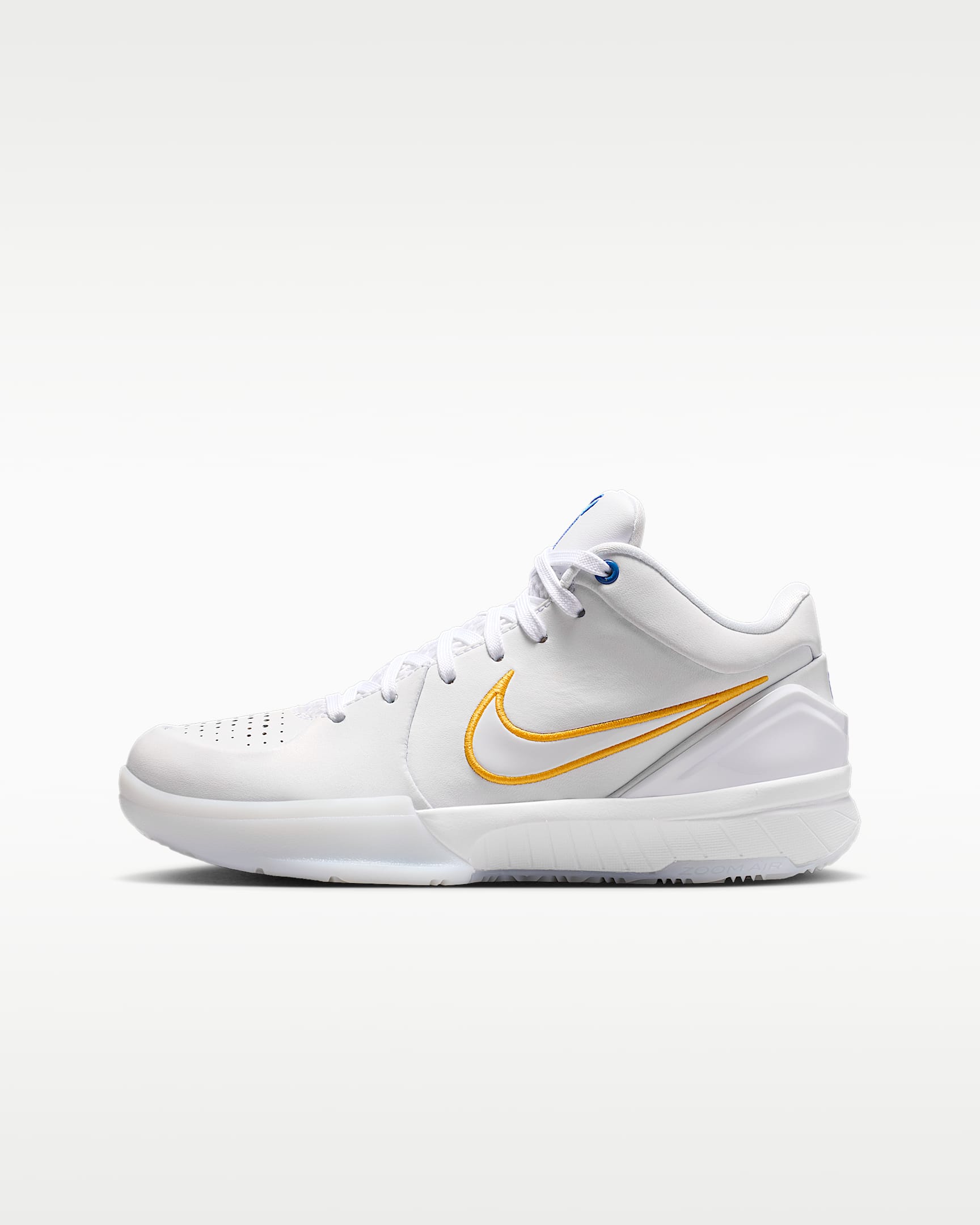 Kobe IV 科比大童篮球鞋 - 白色/光辉紫/冰川蓝