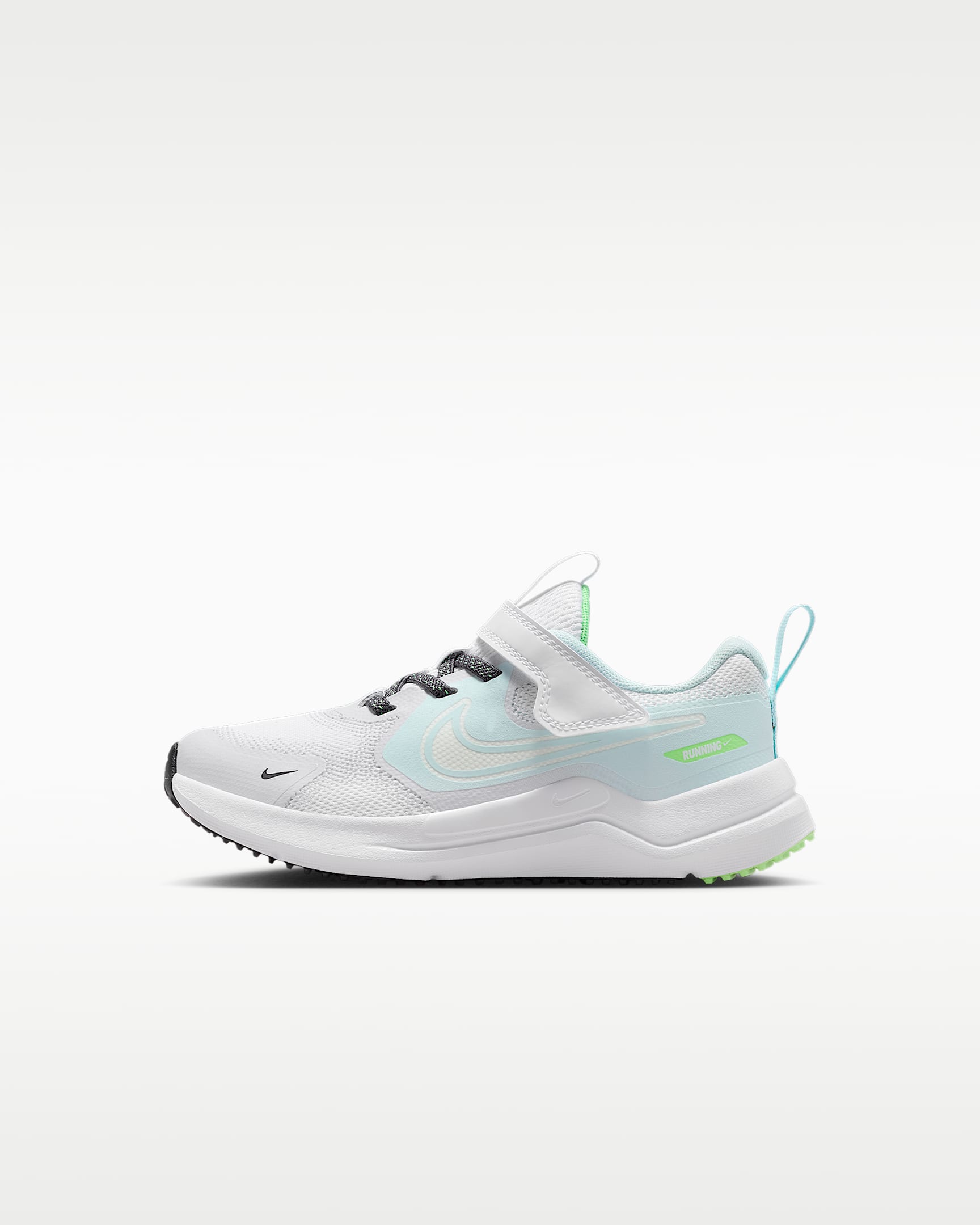 Nike Cosmic Runner 耐克宇宙一号幼童运动鞋 - 白色/白色/梦幻绿/白色