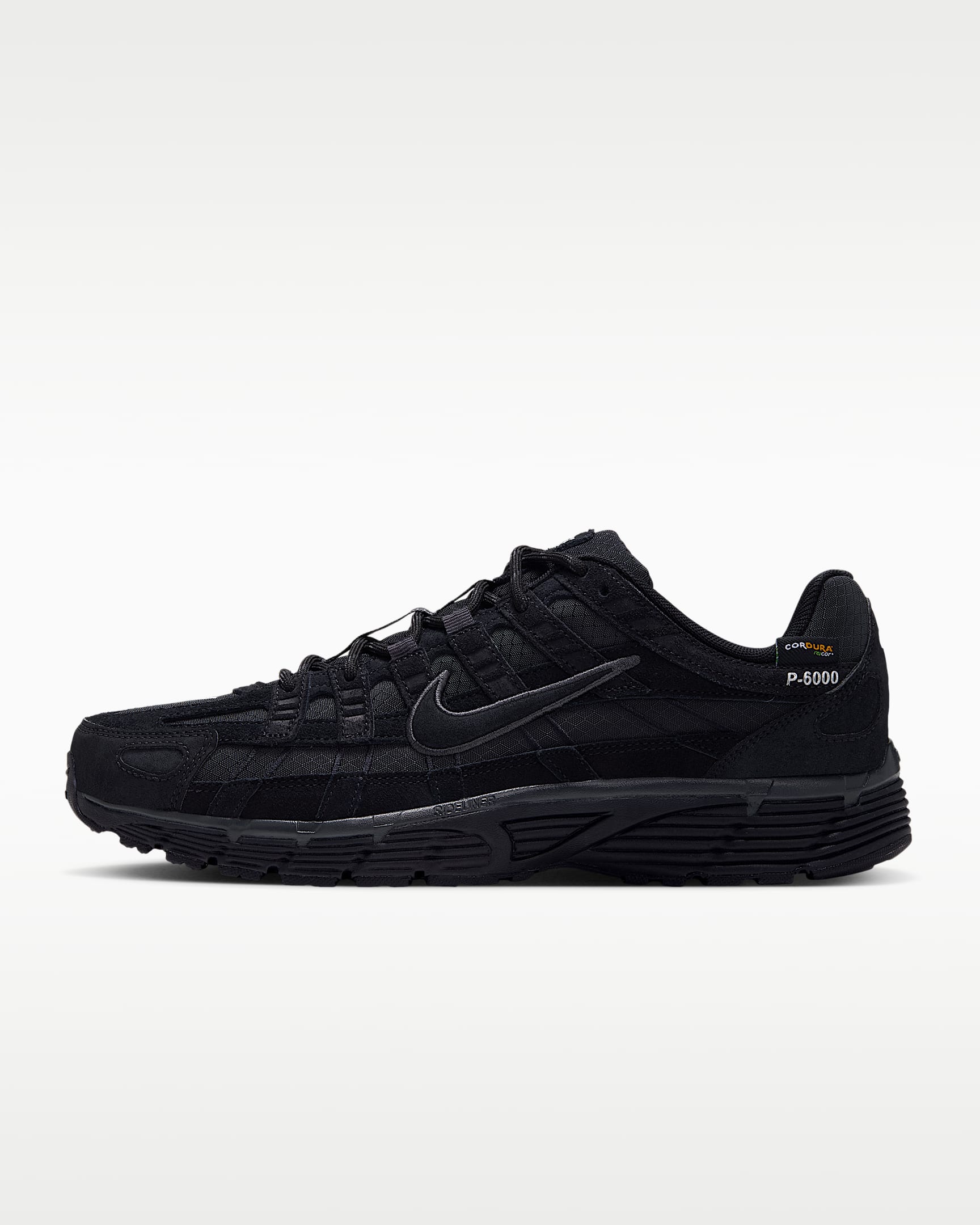 Nike P-6000 CORDURA® 男子运动鞋 - 煤黑/金属银/黑