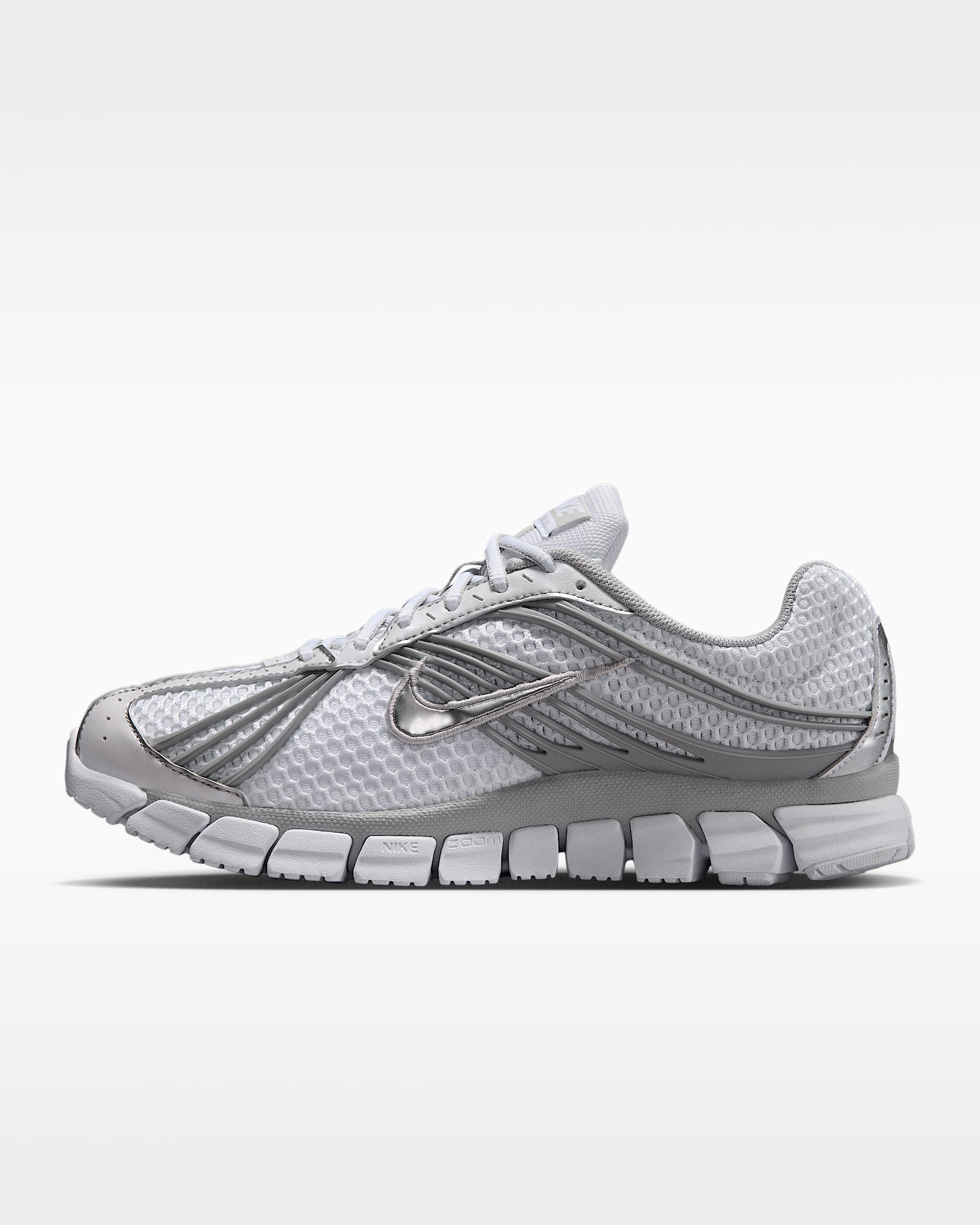 Nike Zoom Skylon 11 耐克大白牙女子运动鞋 - 白色/雾灰/金属银