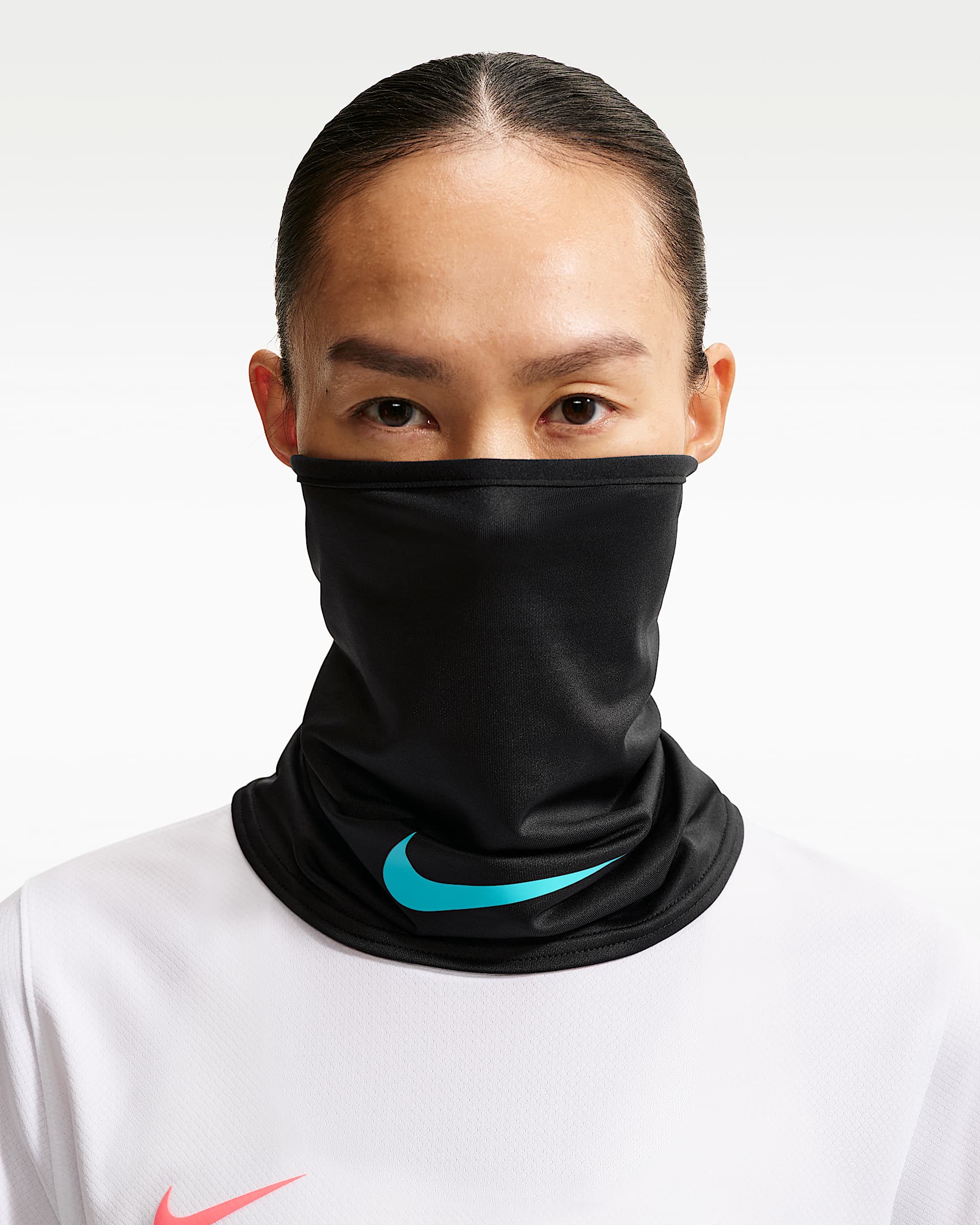 Nike Academy Dri-FIT 速干足球围脖 - 黑/仙人掌绿