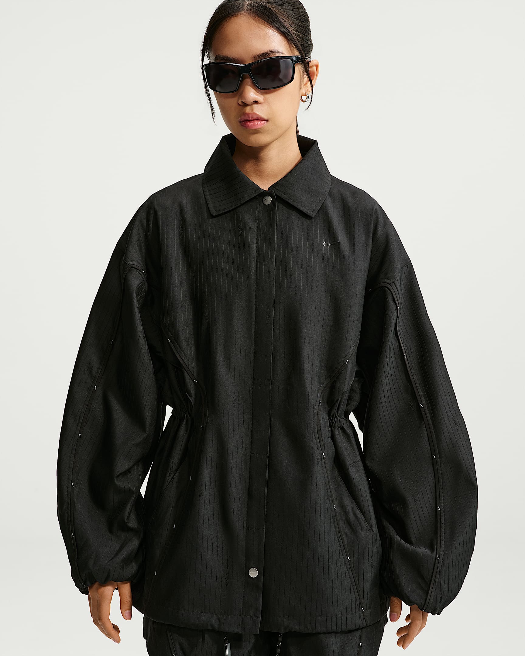 Nike Energy 女子教练夹克 - 黑
