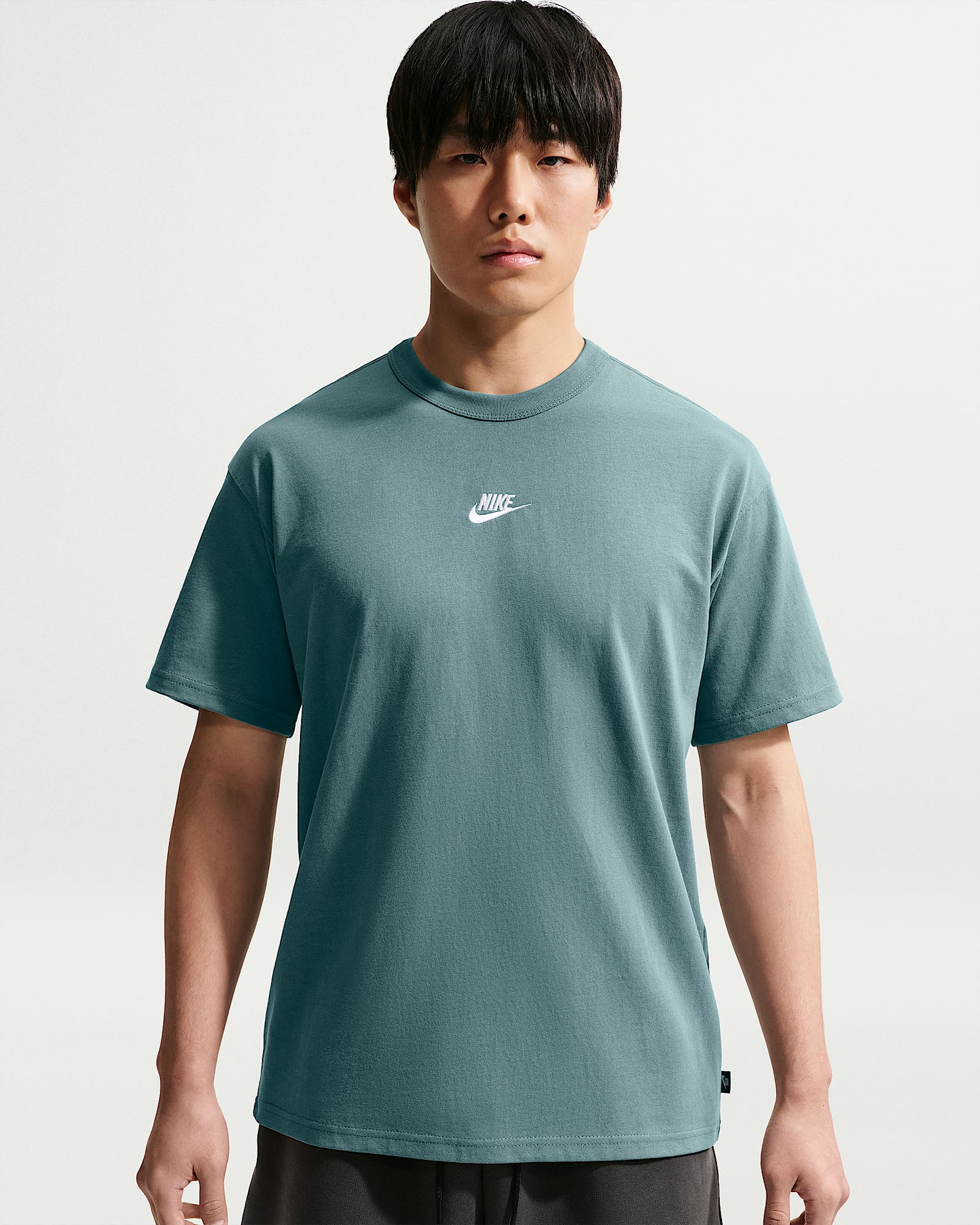 Nike Sportswear Premium Essentials 男子T恤 - 矿物岩板蓝