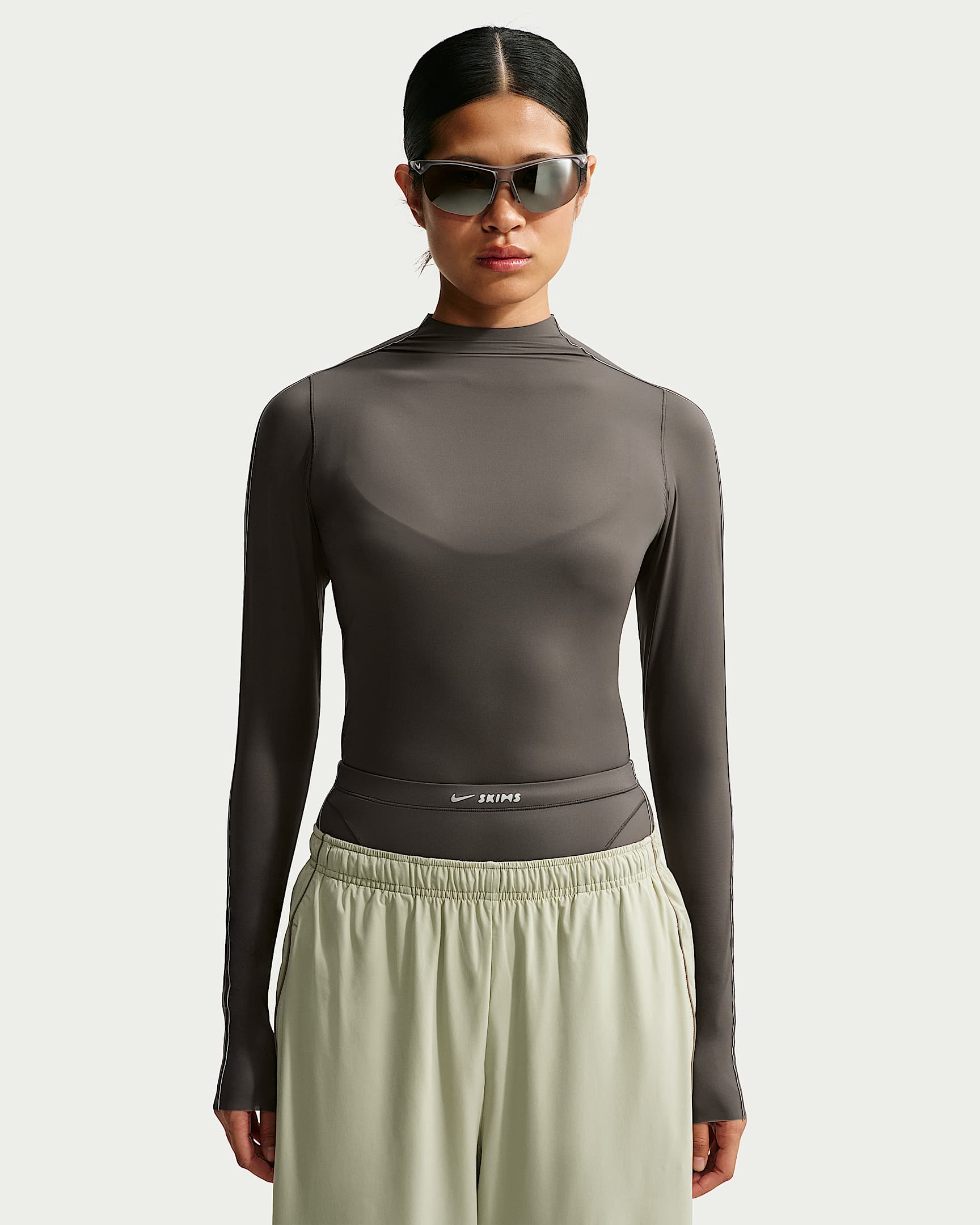 NikeSKIMS Weightless 女子速干企领长袖上衣 - NSKM Boulder