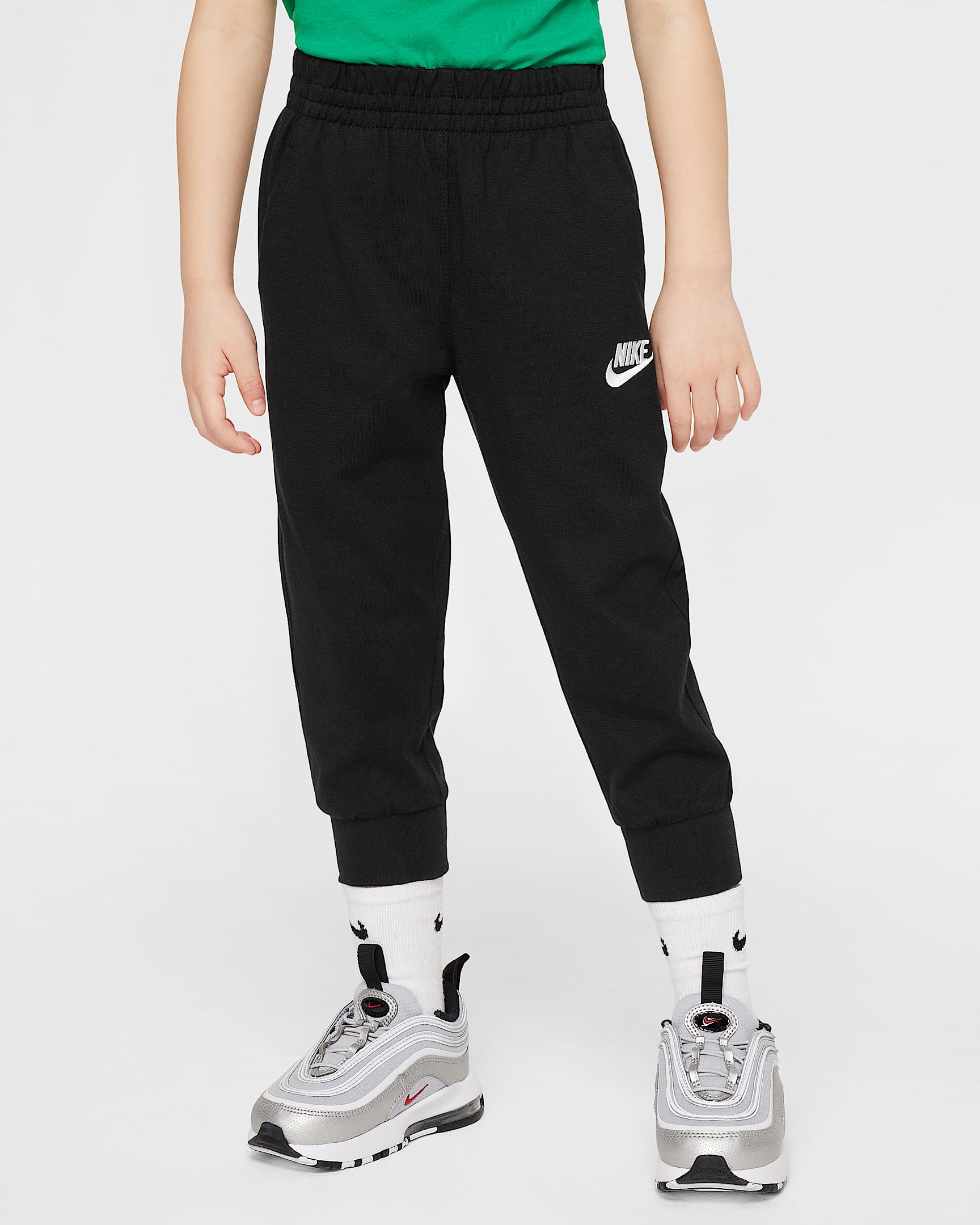Nike Sportswear Club 婴童针织长裤 - 黑