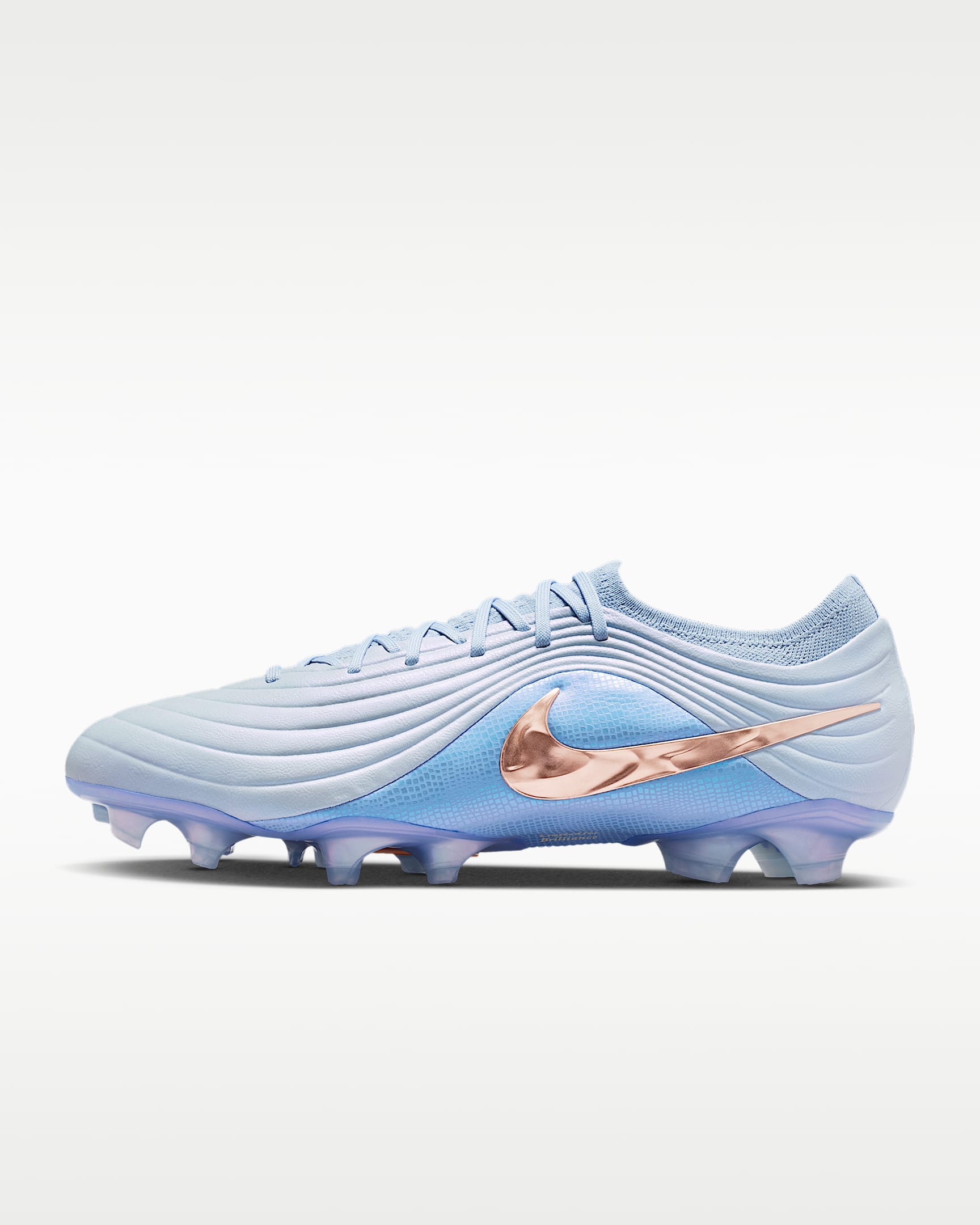 Nike Tiempo Maestro Elite LV8 耐克天迫系列男/女 FG 天然硬质草地低帮足球鞋 - 幻影/脉冲宝石蓝/浅深红