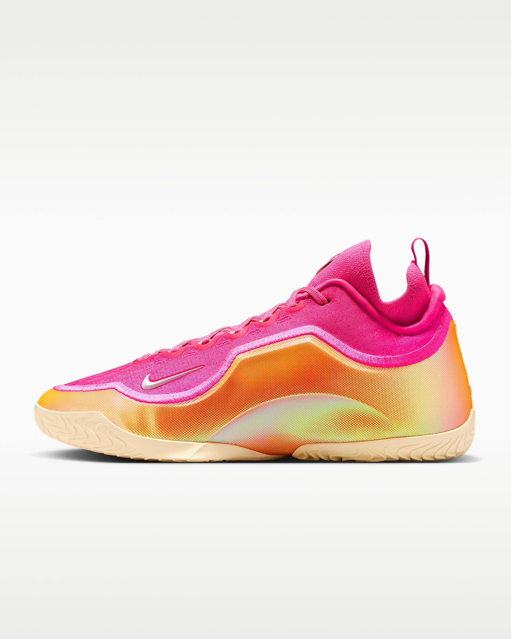 LeBron XXIII Elite EP 詹姆斯男子篮球鞋 - 透明粉/黑/电压绿/石膏色