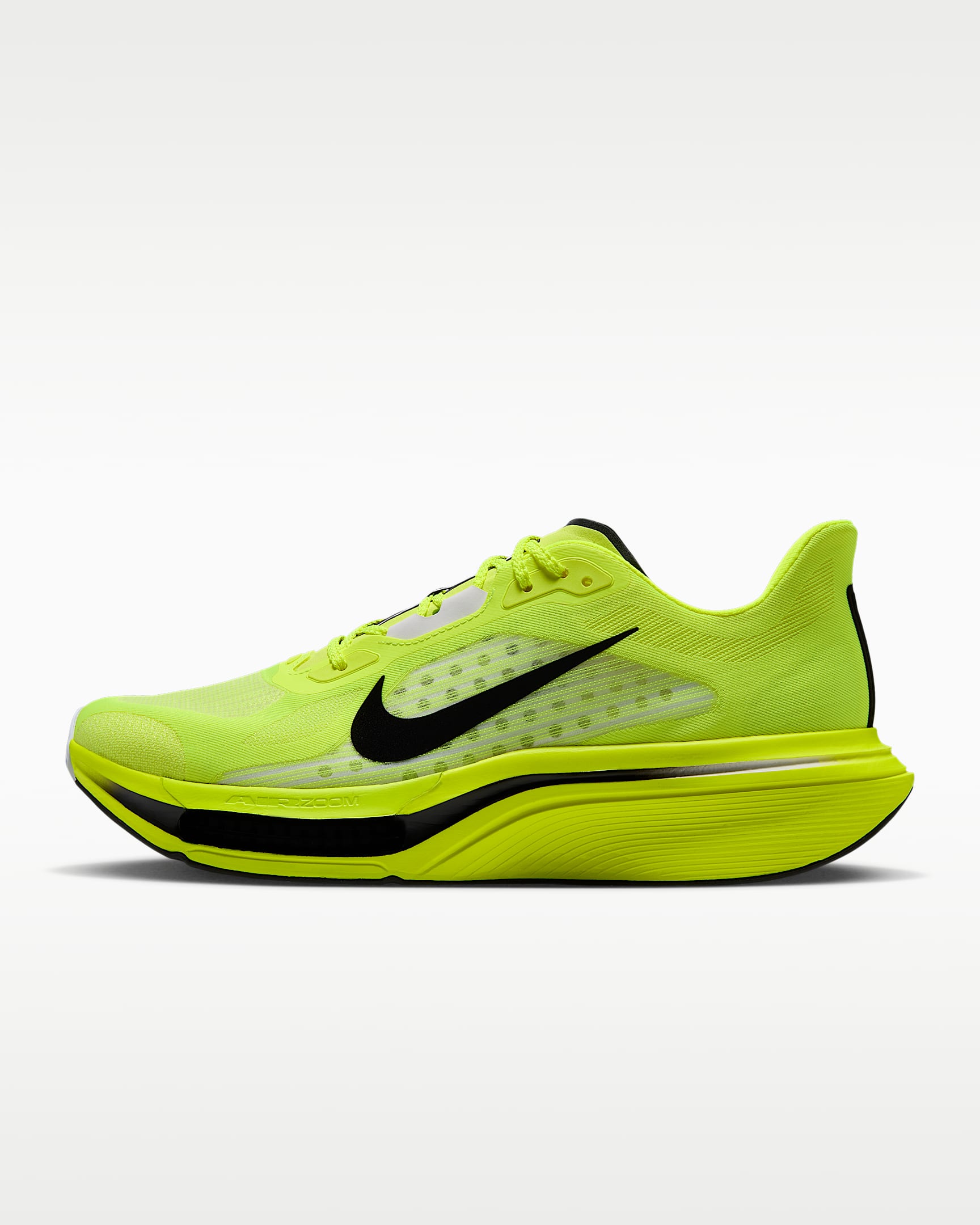 Nike Pegasus Plus 2 耐克超级飞马男子公路跑步鞋 - 亮眼柠檬黄/白色/黑