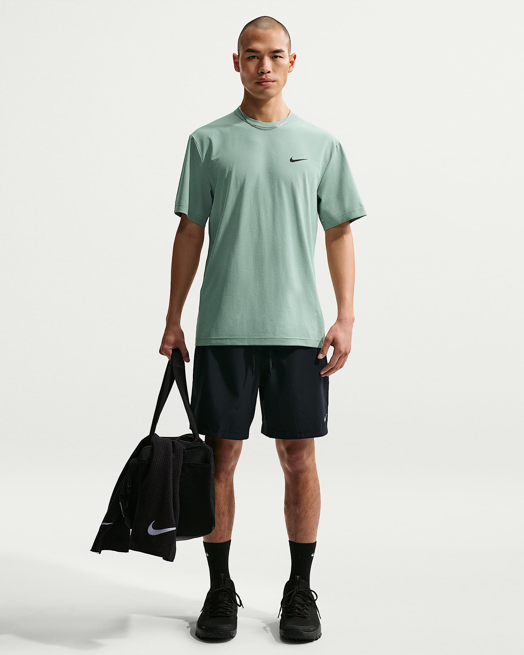 Nike Form Dri-FIT 男子速干百搭短裤 - 黑/白色