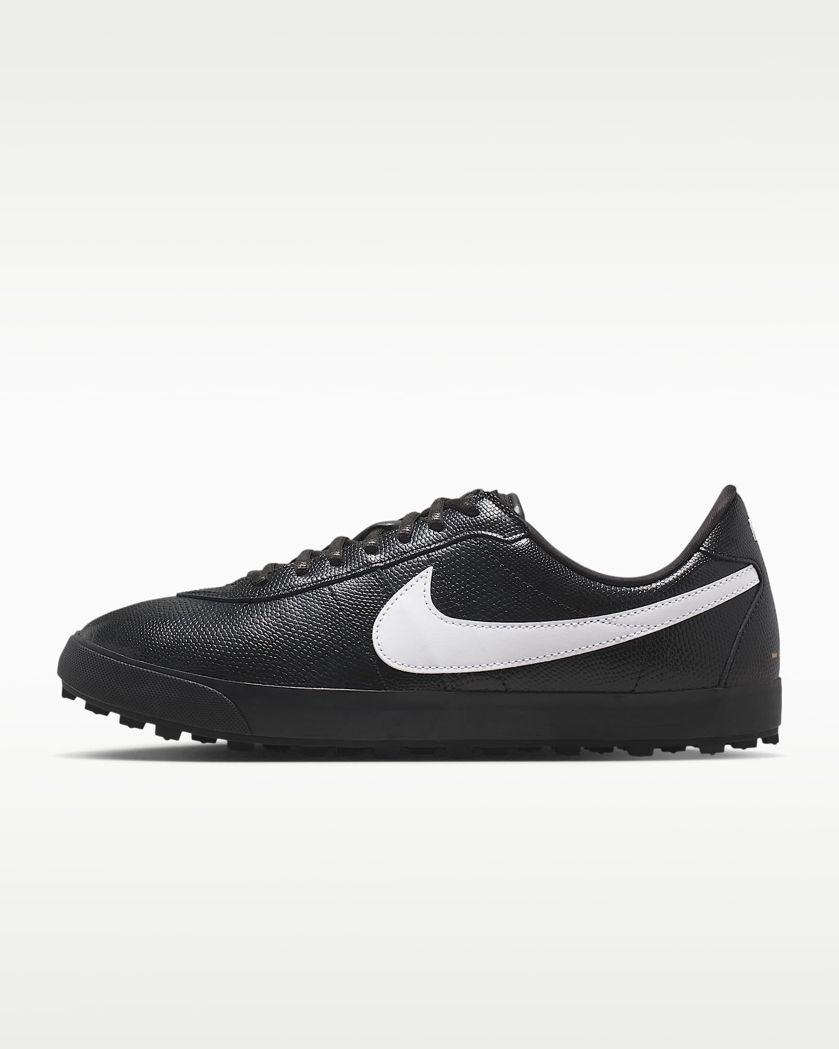 Nike Astrograbber SE 男子复古薄底运动鞋 - 黑/帆白/金属色/白色