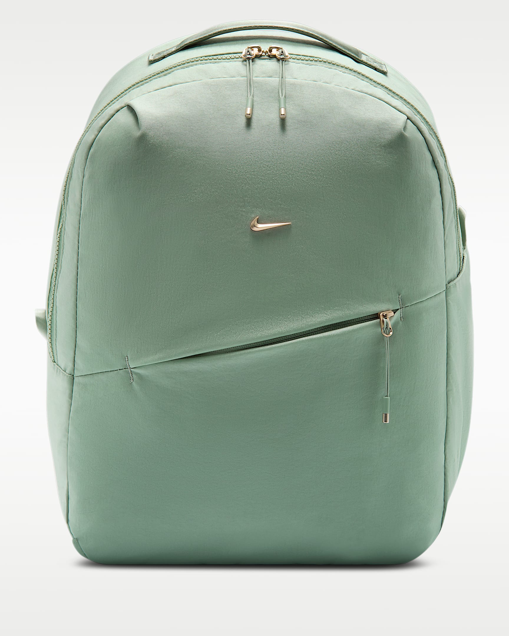 Nike Aura 双肩包 - 温和灰绿/温和灰绿/LT TRNSPRNT GLD