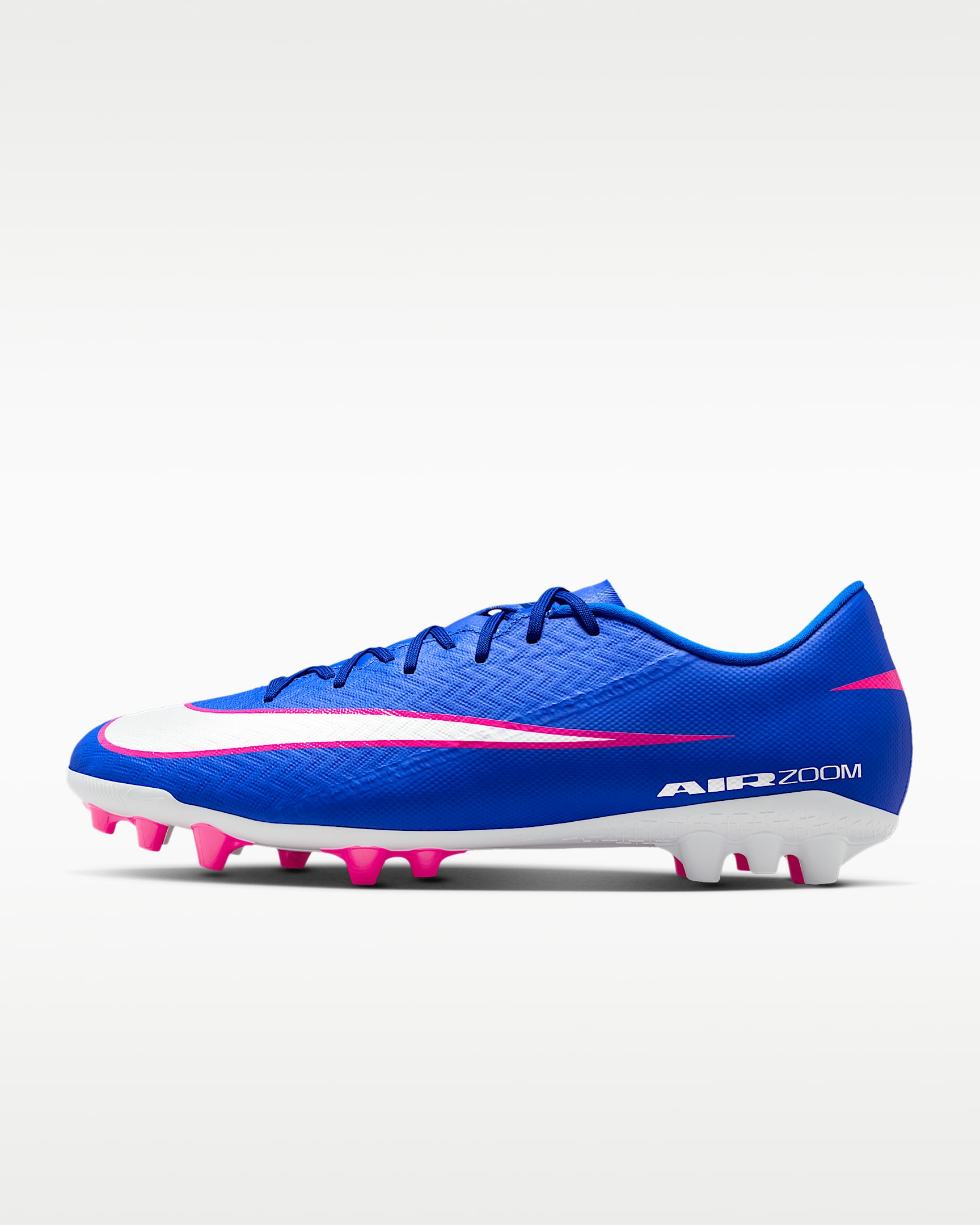 Nike Mercurial Vapor 16 Academy 耐克刺客系列 AG 人造草地低帮足球鞋 - 赛车蓝/白色