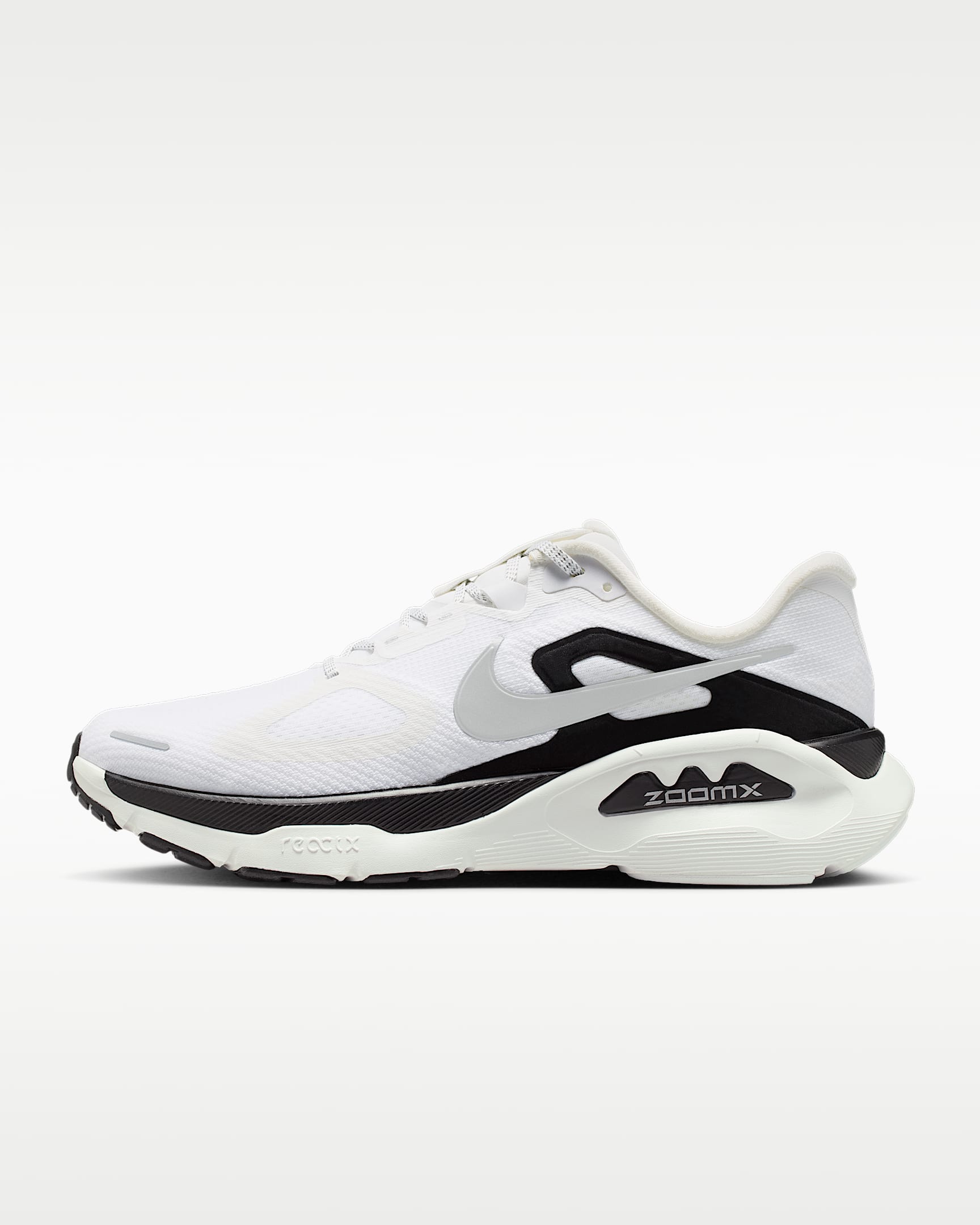 Nike Structure Plus 耐克超级稳程男子公路跑步鞋 - 山峰白/黑/金属银