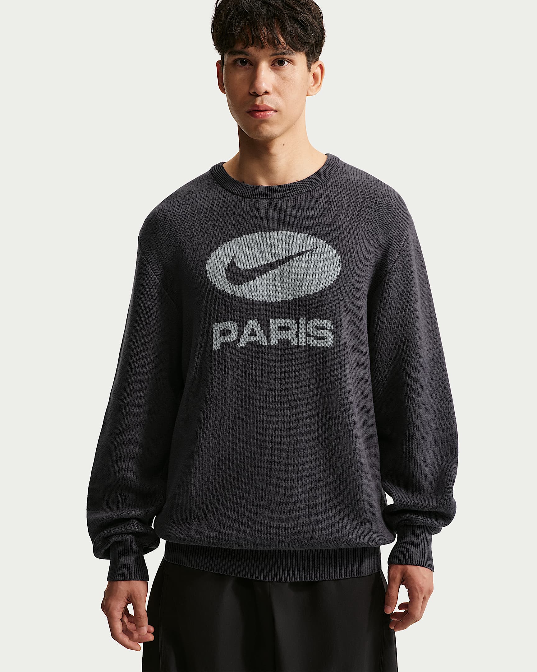 巴黎圣日耳曼足球俱乐部 Nike 男子足球毛衣 - 铁架黑/铁架黑