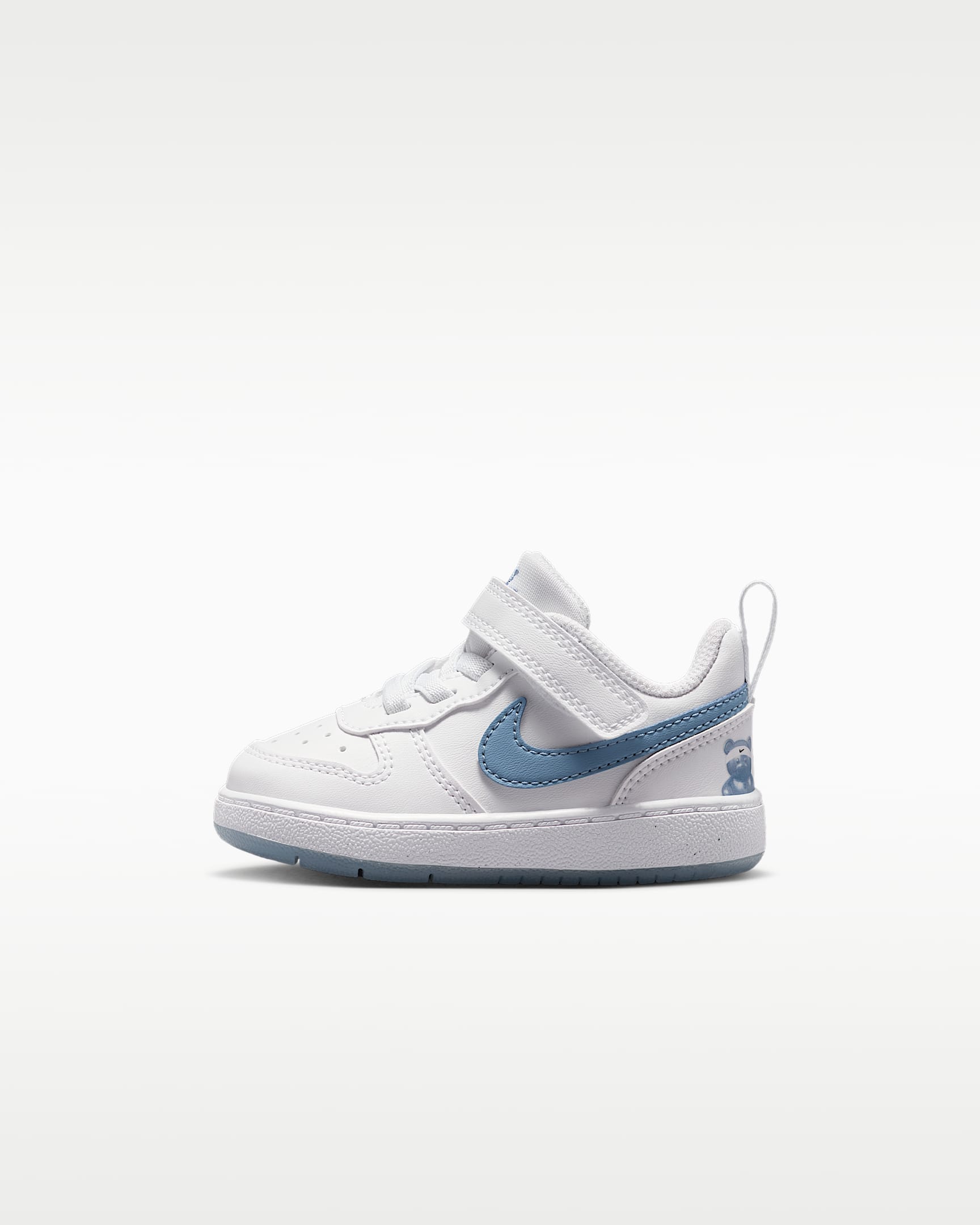 Nike Court Borough Low 耐克酷菠萝婴童运动鞋 - 白色/工作蓝