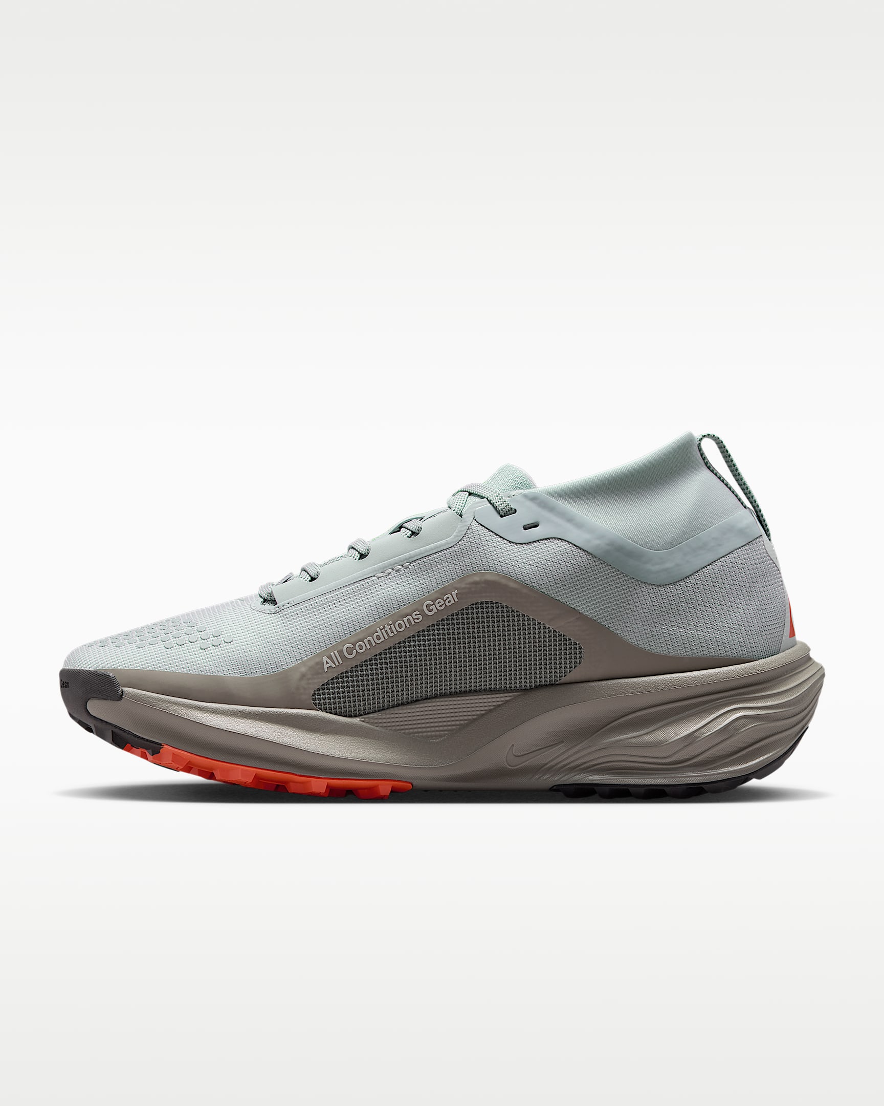 ACG Pegasus Trail GORE-TEX 耐克飞马女子越野跑步鞋 - 浅银/浅军绿/安全橙/浅银