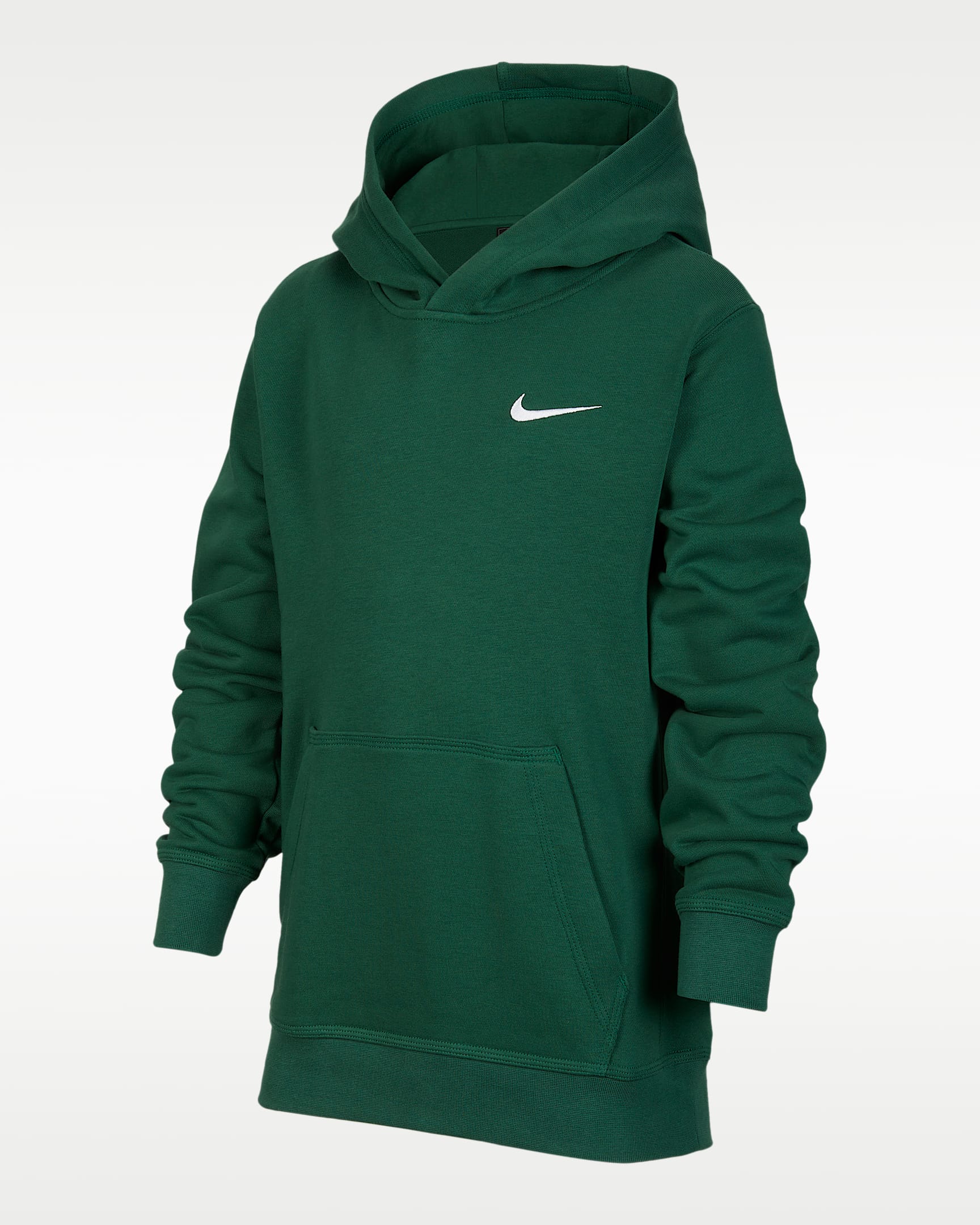 Nike Team Club 大童套头连帽衫 - 峡谷绿